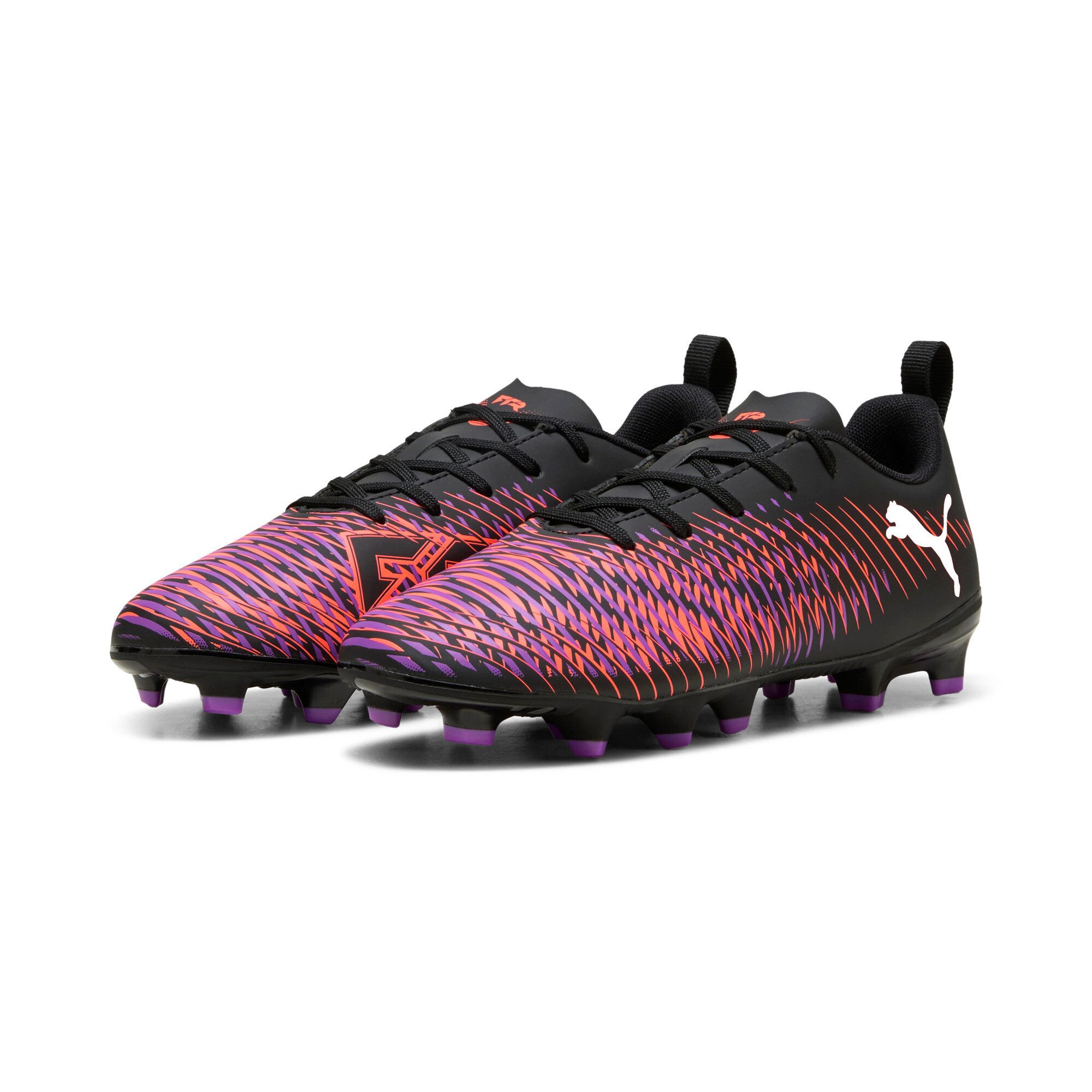 PUMA Voetbalschoenen FUTURE 8 PLAY FG/AG JR kunstgrasschoenen maat 36 zwart