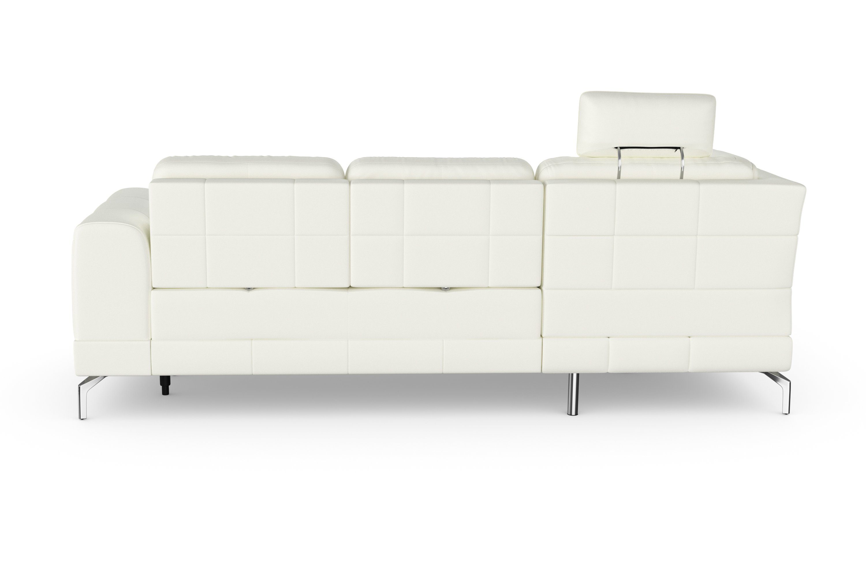 sit&more Hoekbank Bendigo L-vorm inclusief zitdiepteverstelling, bodemvrijheid 15 cm, in 2 pootkleuren