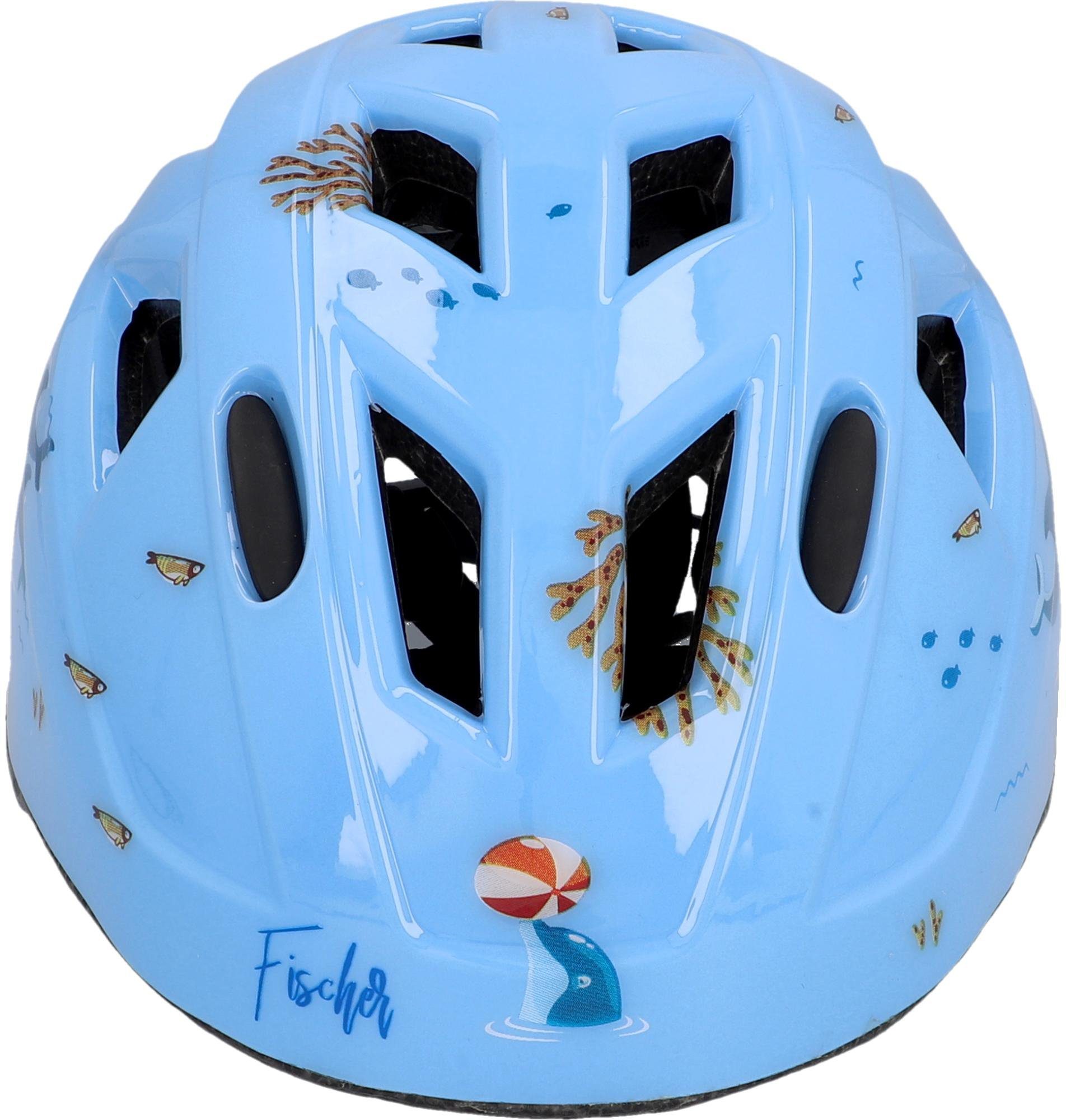 Fischer Kinderfietshelm Plus dolfijn XS/S