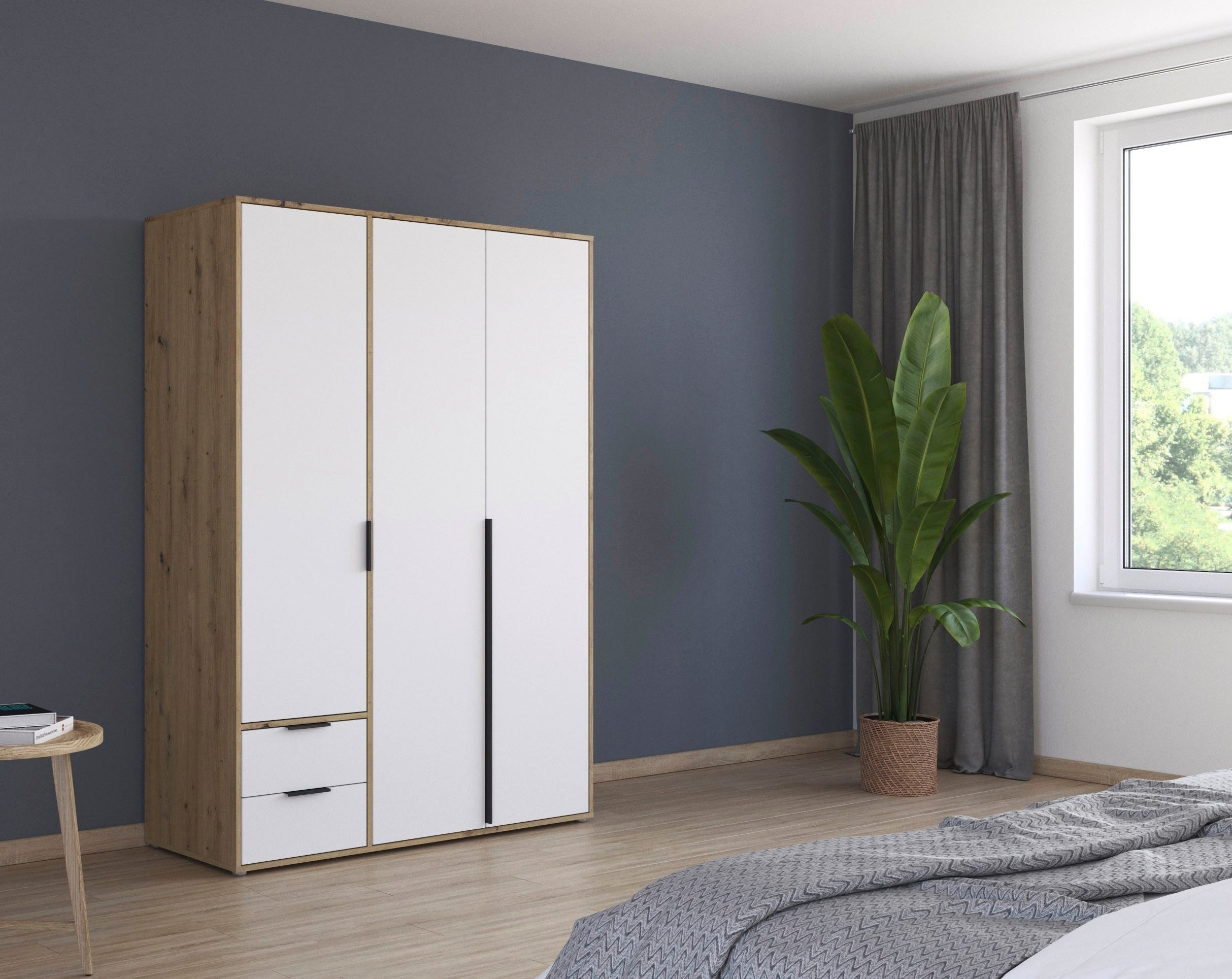 rauch Draaideurkast Kledingkast Kast Garderobe Wasmand NAGATA veel Opbergruimte