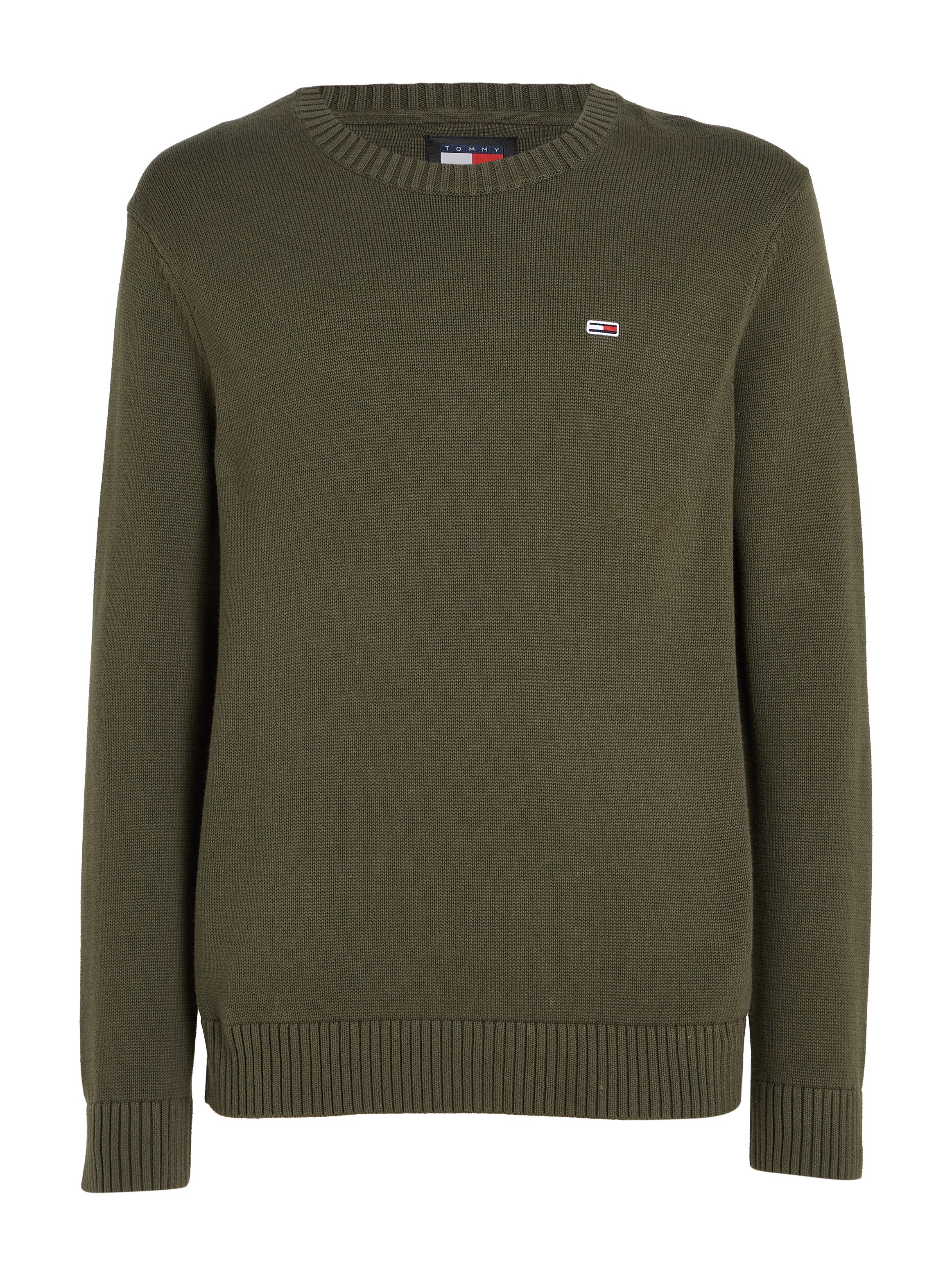 TOMMY JEANS Gebreide trui TJM SLIM ESSNTLS C-NECK SWEATER