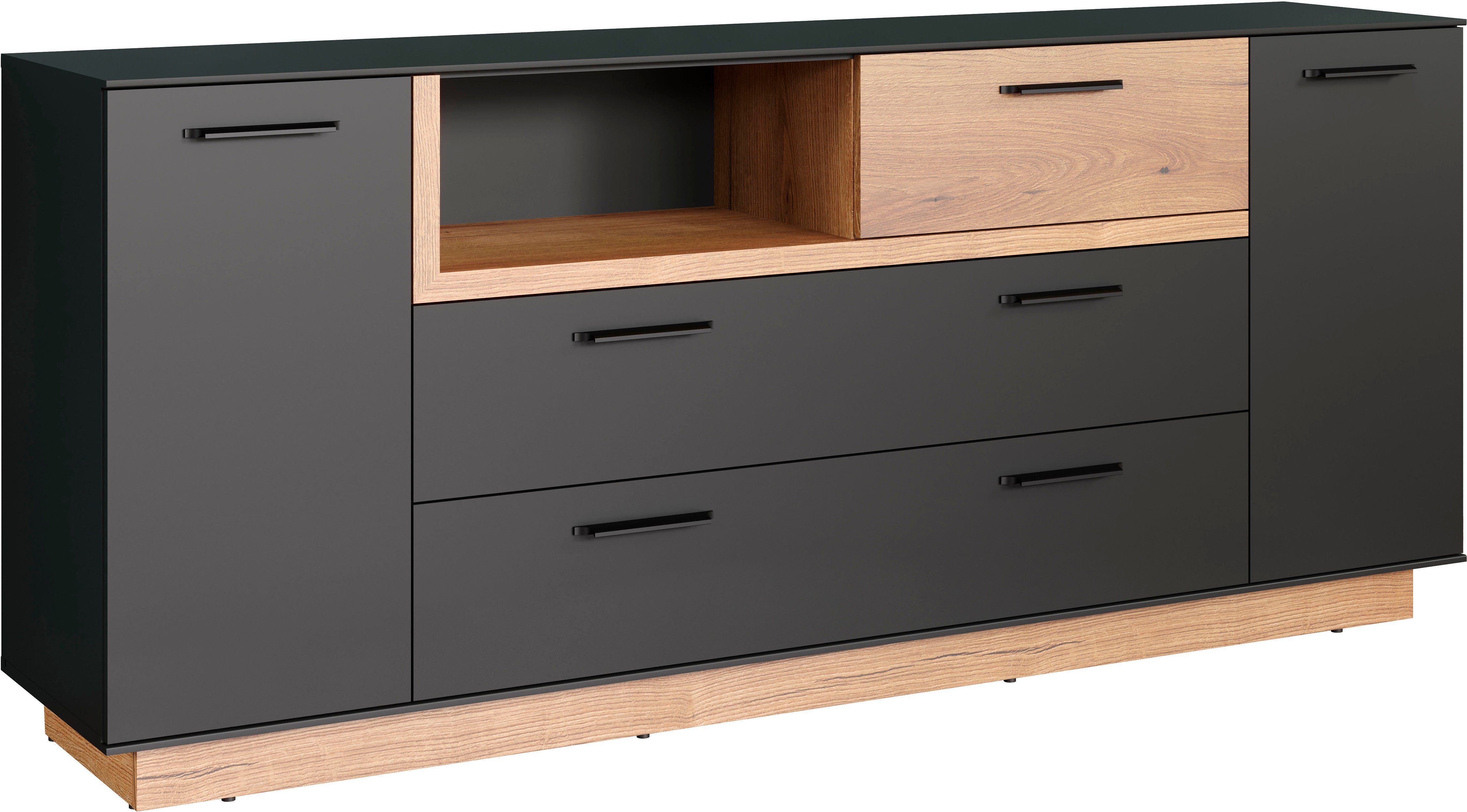 INOSIGN Dressoir Premont Commode, breedte 187 cm, met veel opbergruimte (1 stuk)