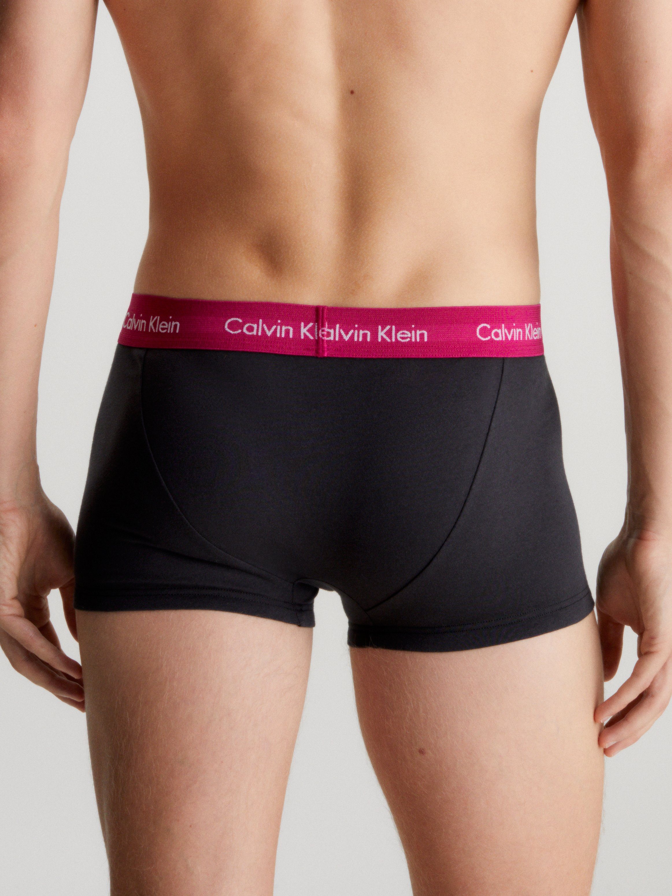 Calvin Klein Trunk LOW RISE TRUNK 3PK met logo-opschriften (3 stuks)