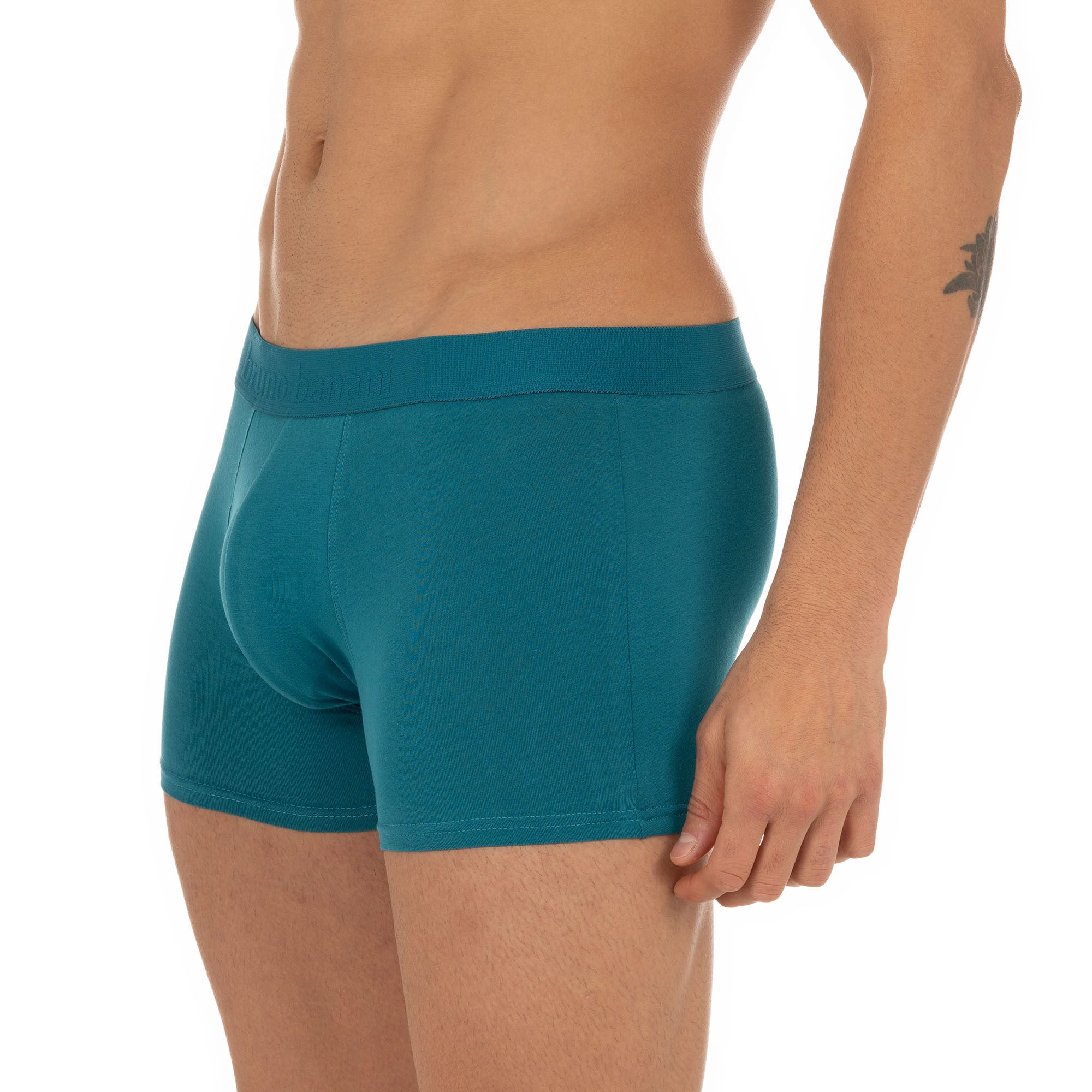 Bruno Banani Boxershort Flowing met contrastkleurige boorden (Set van 2)