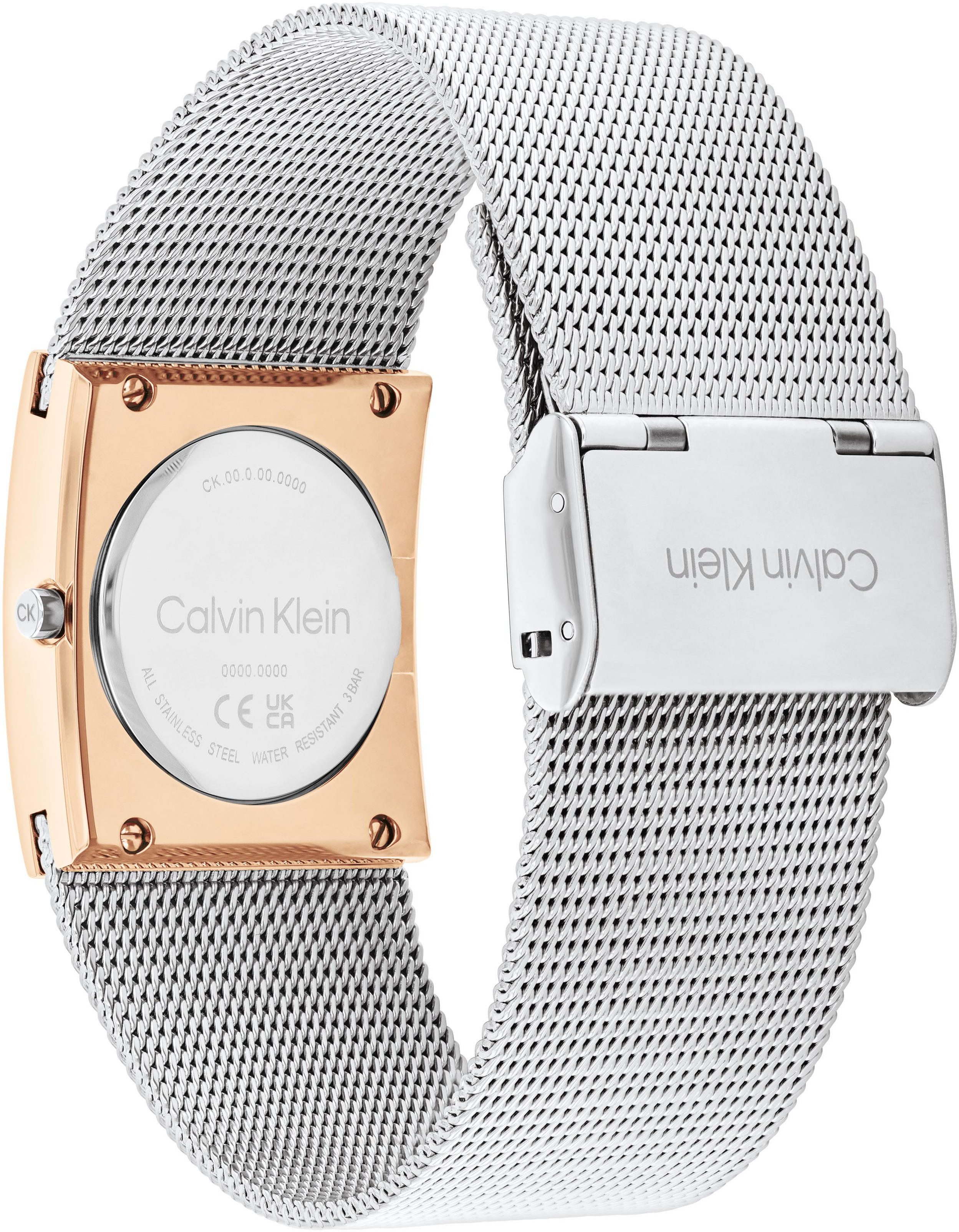 Calvin Klein Kwartshorloge CK PULSE Horloge, dameshorloge, analoog, stalen armband