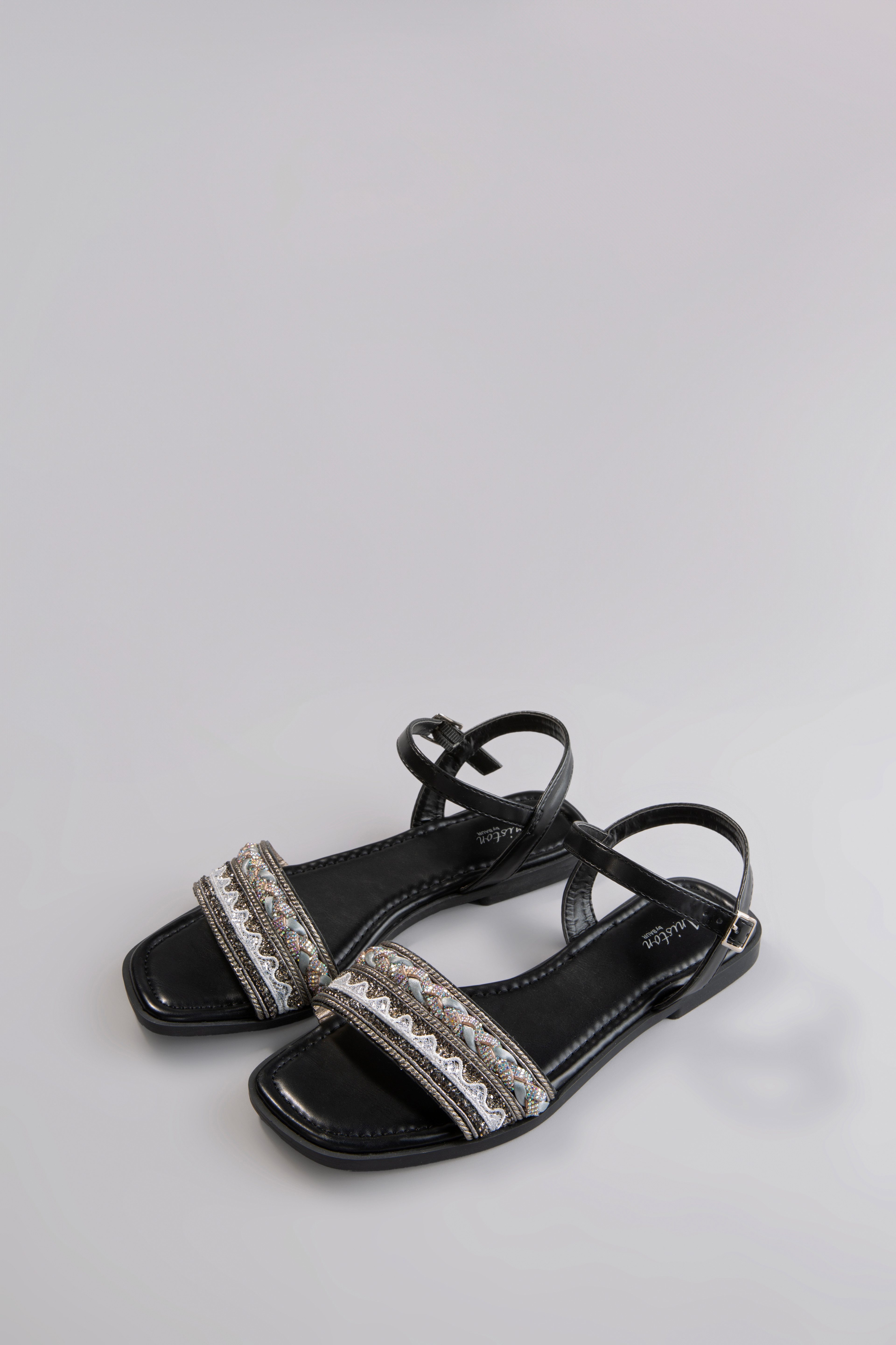 Aniston SHOES Sandalen , zomer schoen, sandalette, glitterstenen - nieuwe collectie
