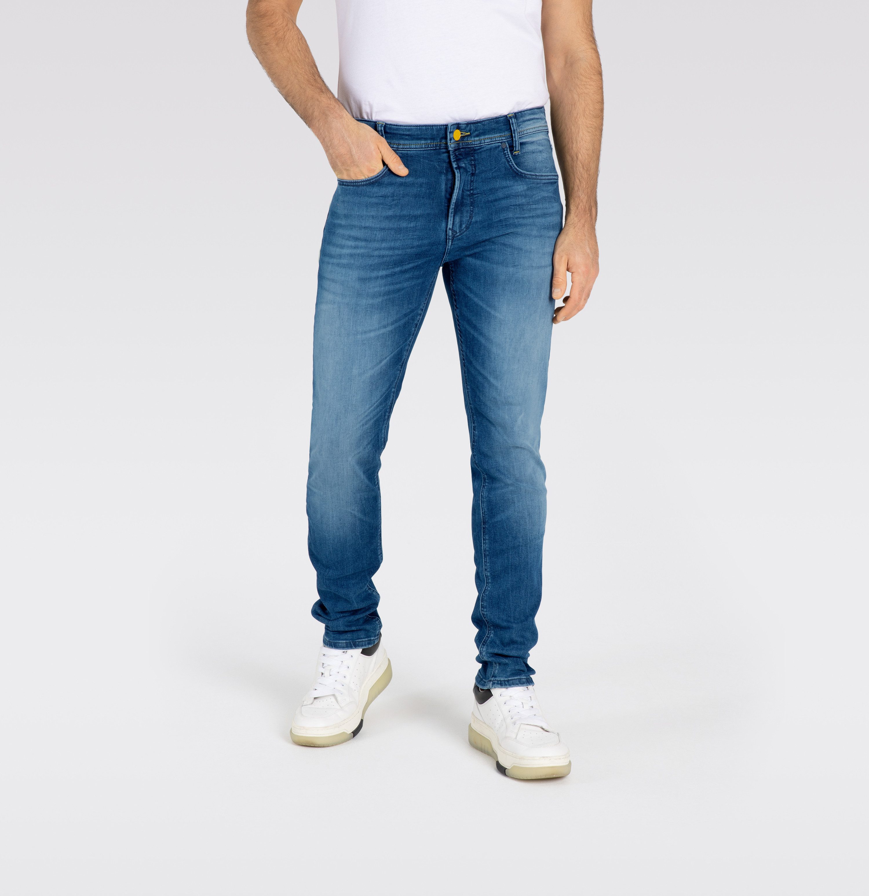 MAC Straight jeans Flexx-Driver superelastisch heren straight jeans maat 33 blauw