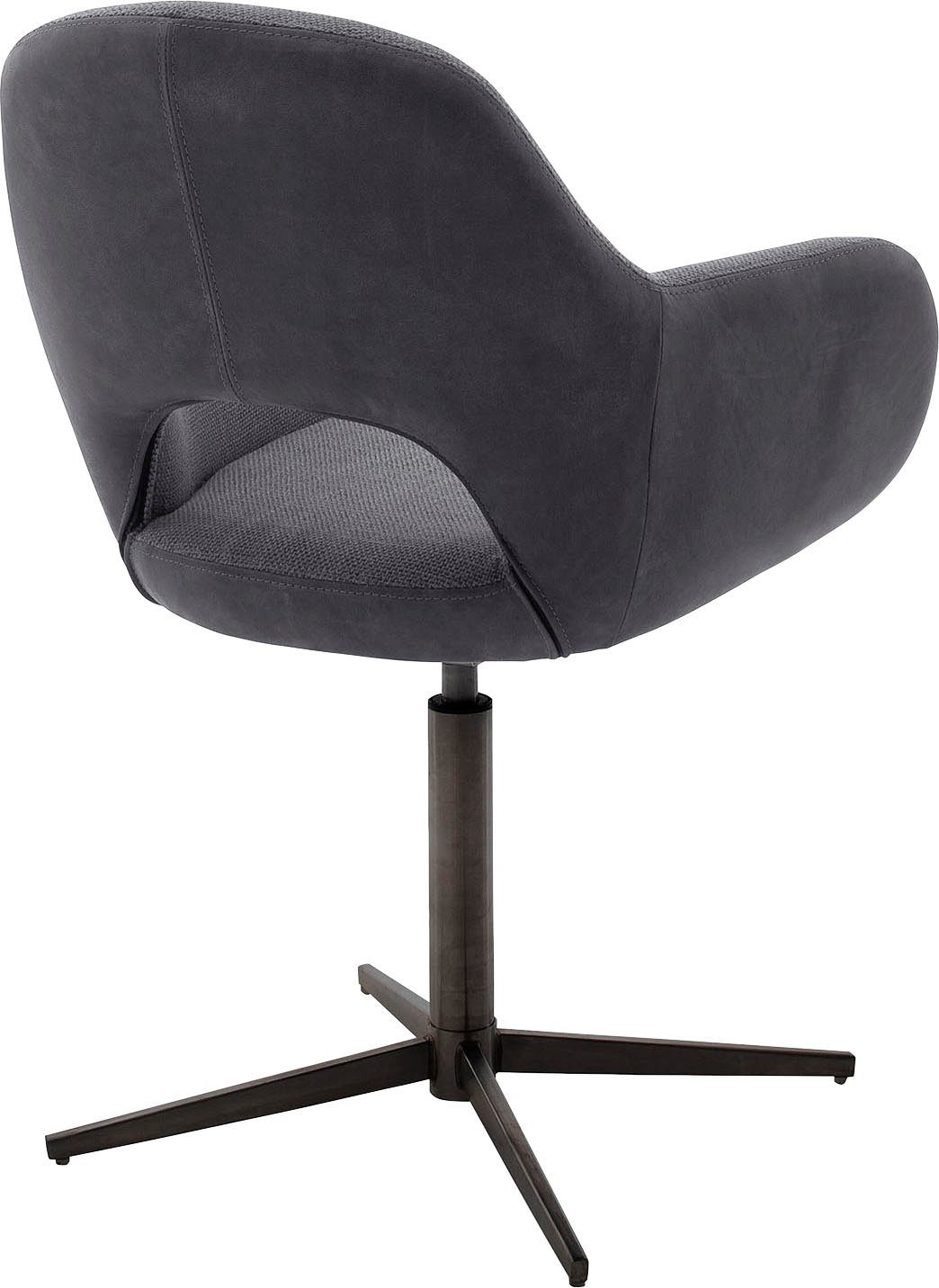 MCA furniture Eetkamerstoel MELROSE Stoel 360º draaibaar met nivellering (set, 2 stuks)