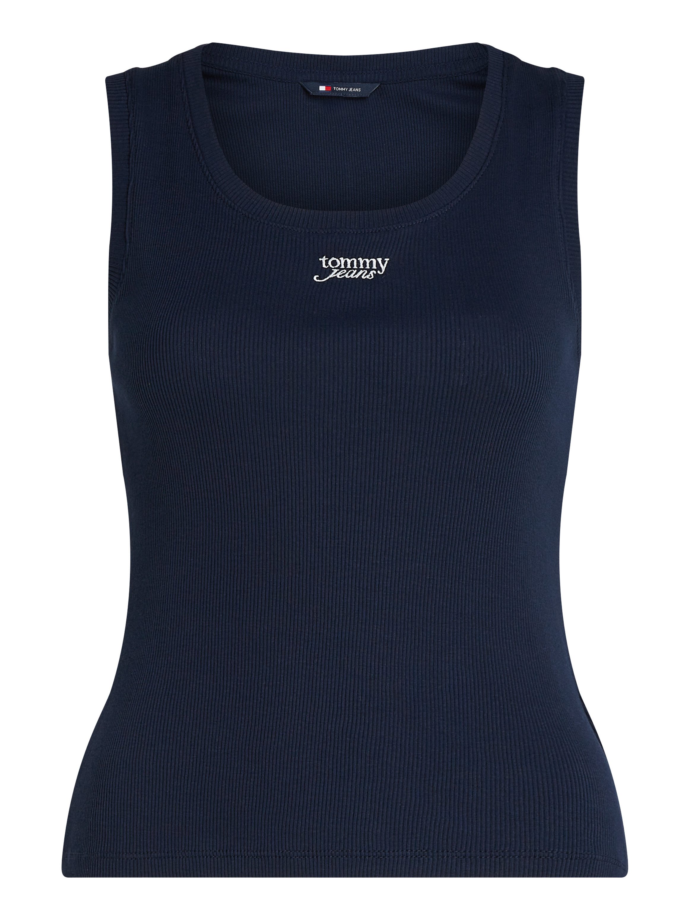 TOMMY JEANS Tanktop TJW SLIM SCRIPT RIB TANK TOP