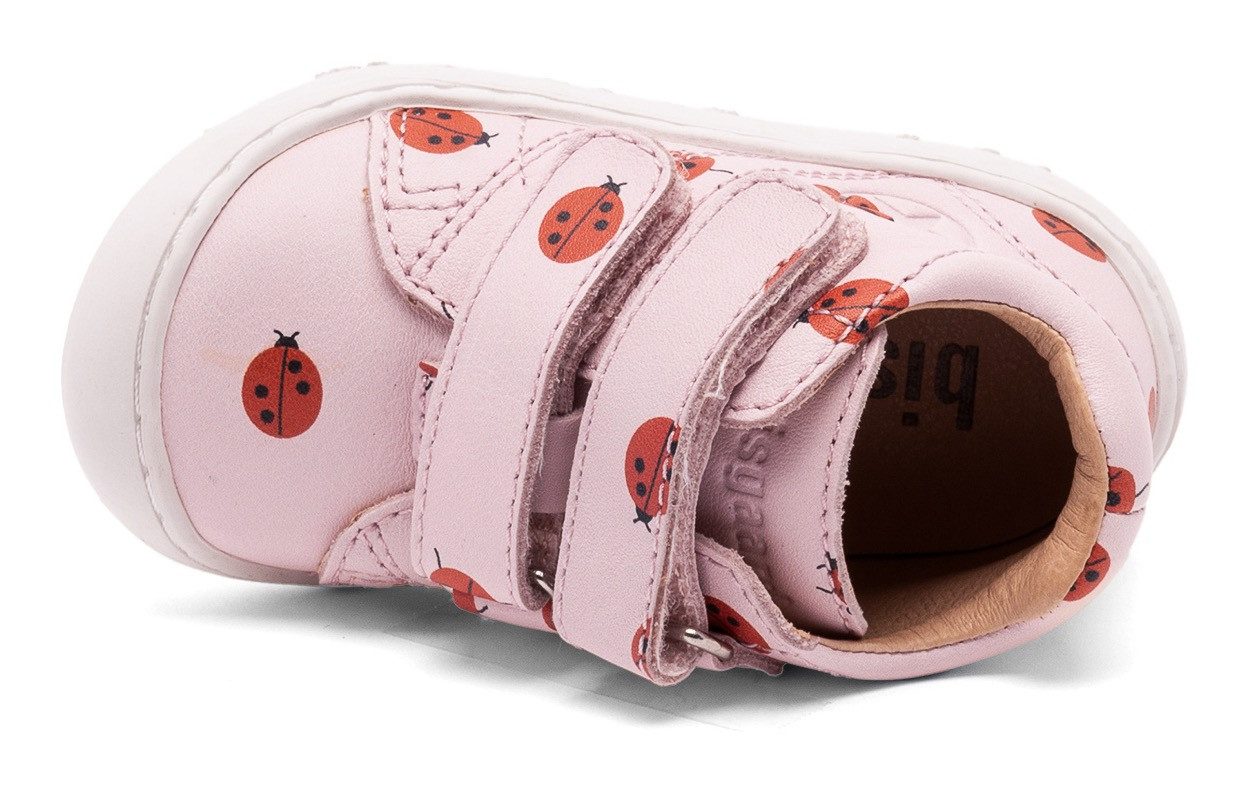 Bisgaard Babyschoentjes Barefoot hale v Breedte: normaal , blote voeten schoen met verwisselbare binnenzool, maat sjabloon te downloaden