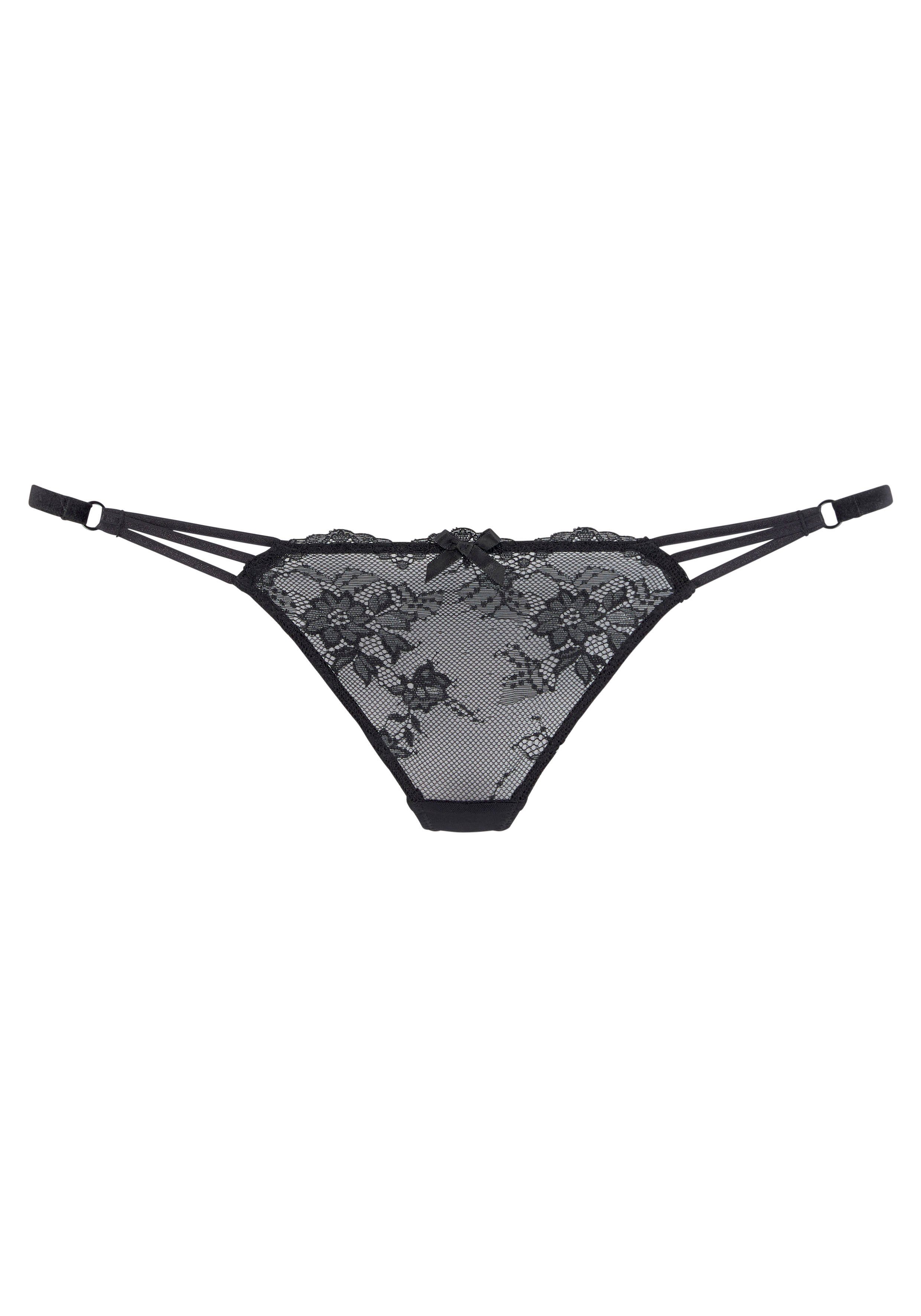 Lascana String sexy bandjes-look