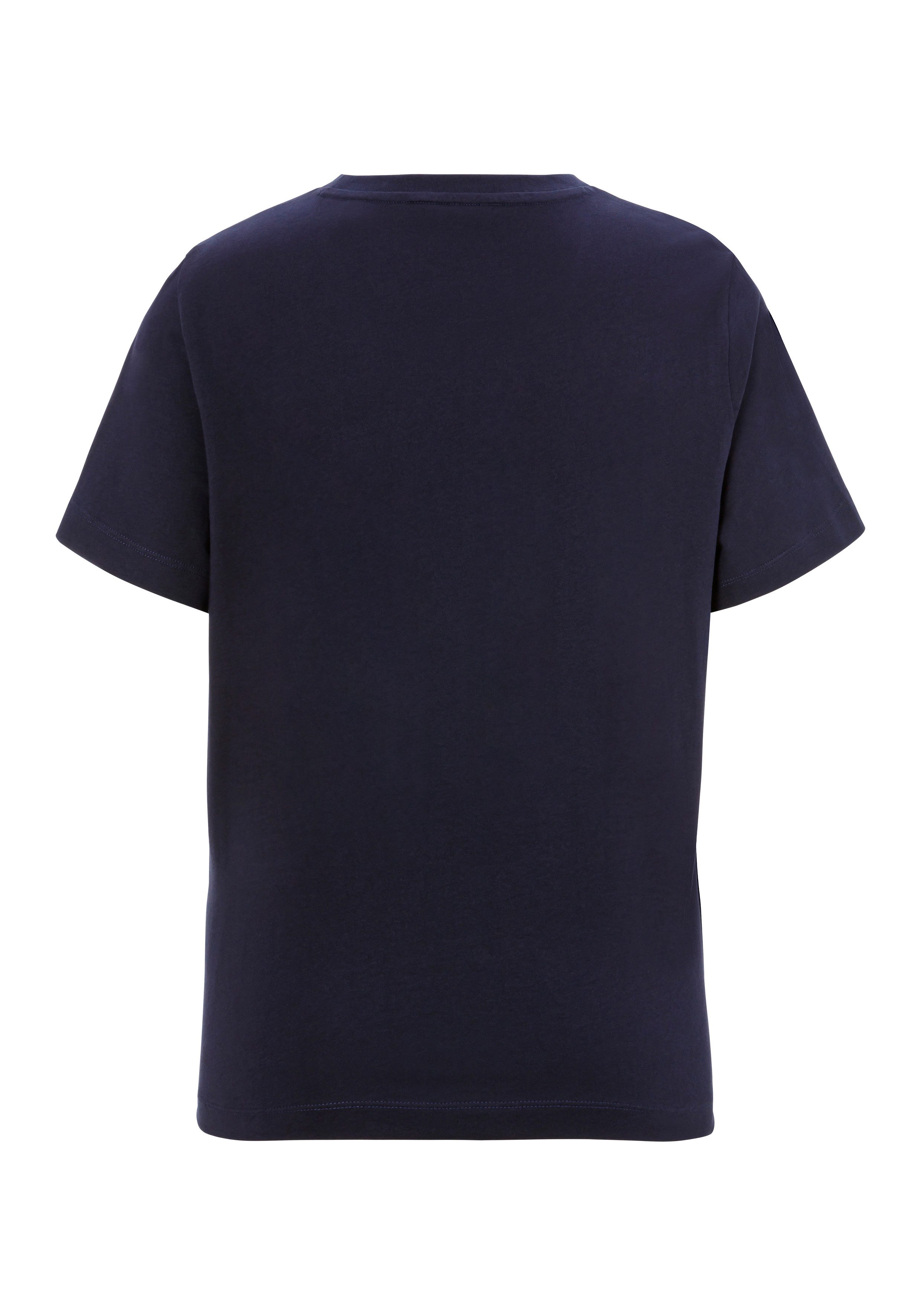 Gant Shirt met korte mouwen PRINTED ARCHIVE SHIELD T-SHIRT klein logoborduursel op borsthoogte
