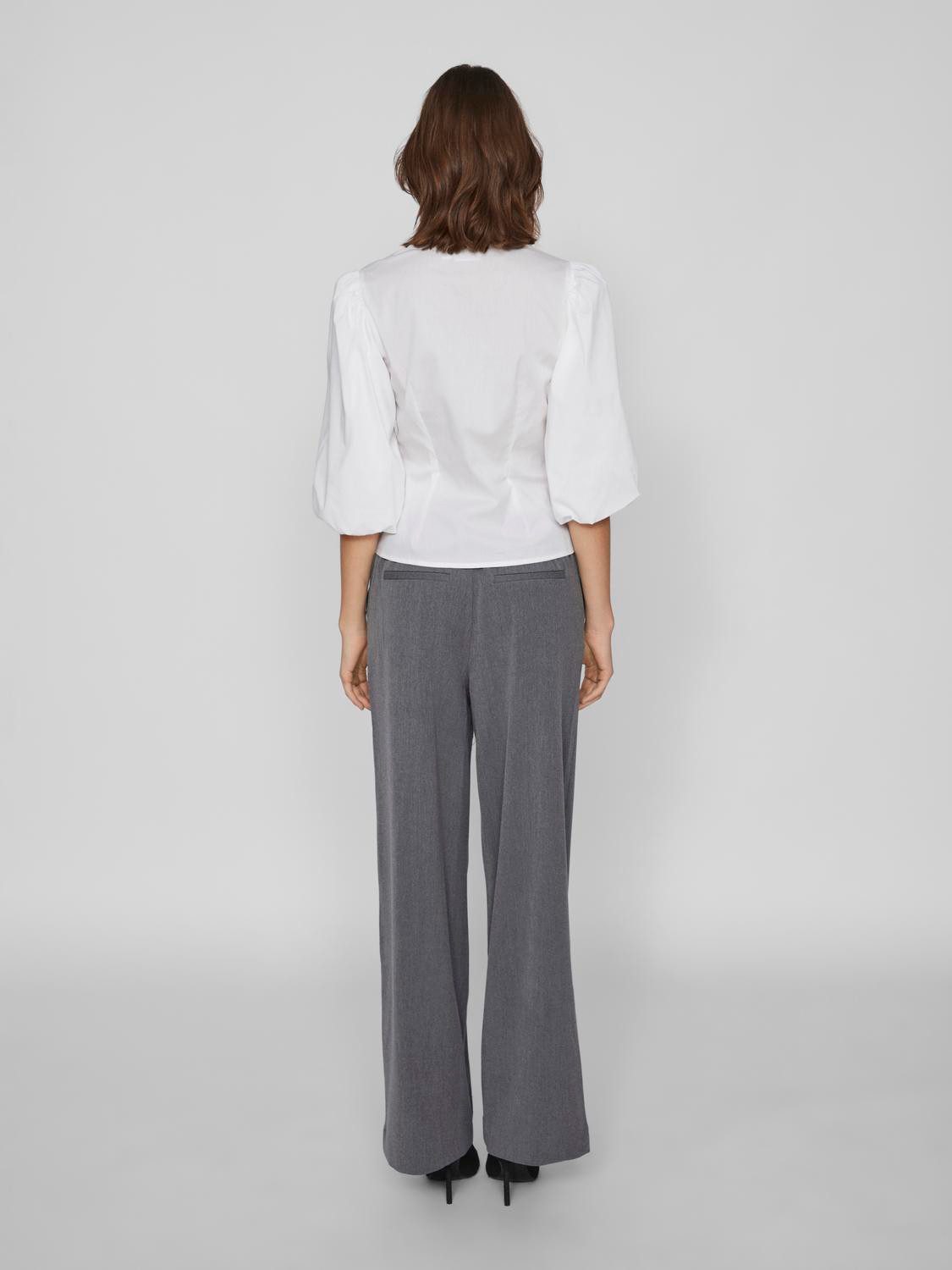 Vila Pantalon VIVARONE HW WIDE PANT - NOOS