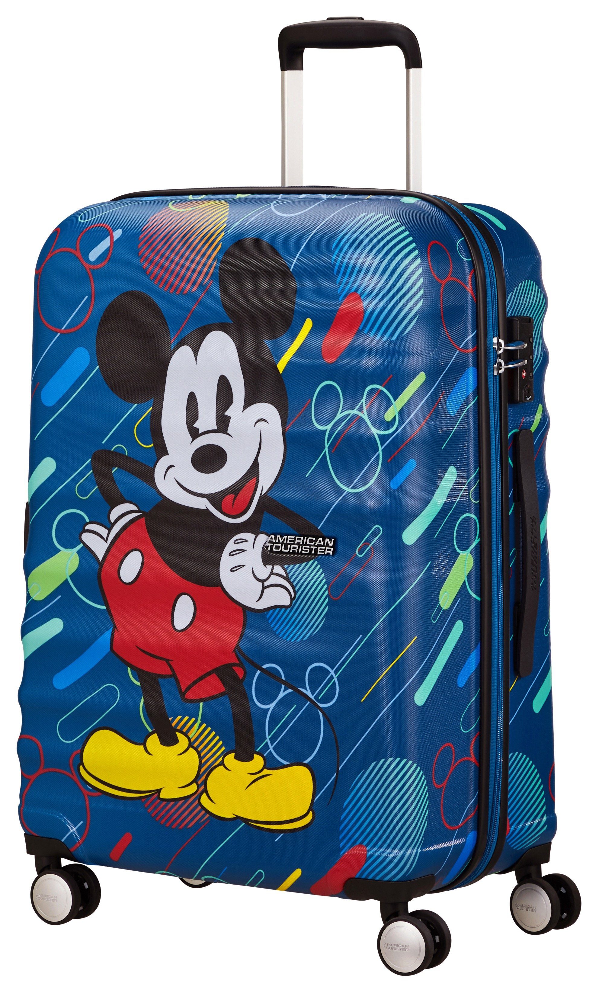 American Tourister Kinderkoffer WAVEBREAKER DISNEY 67 Kinder reisbagage koffer TSA-cijferslot