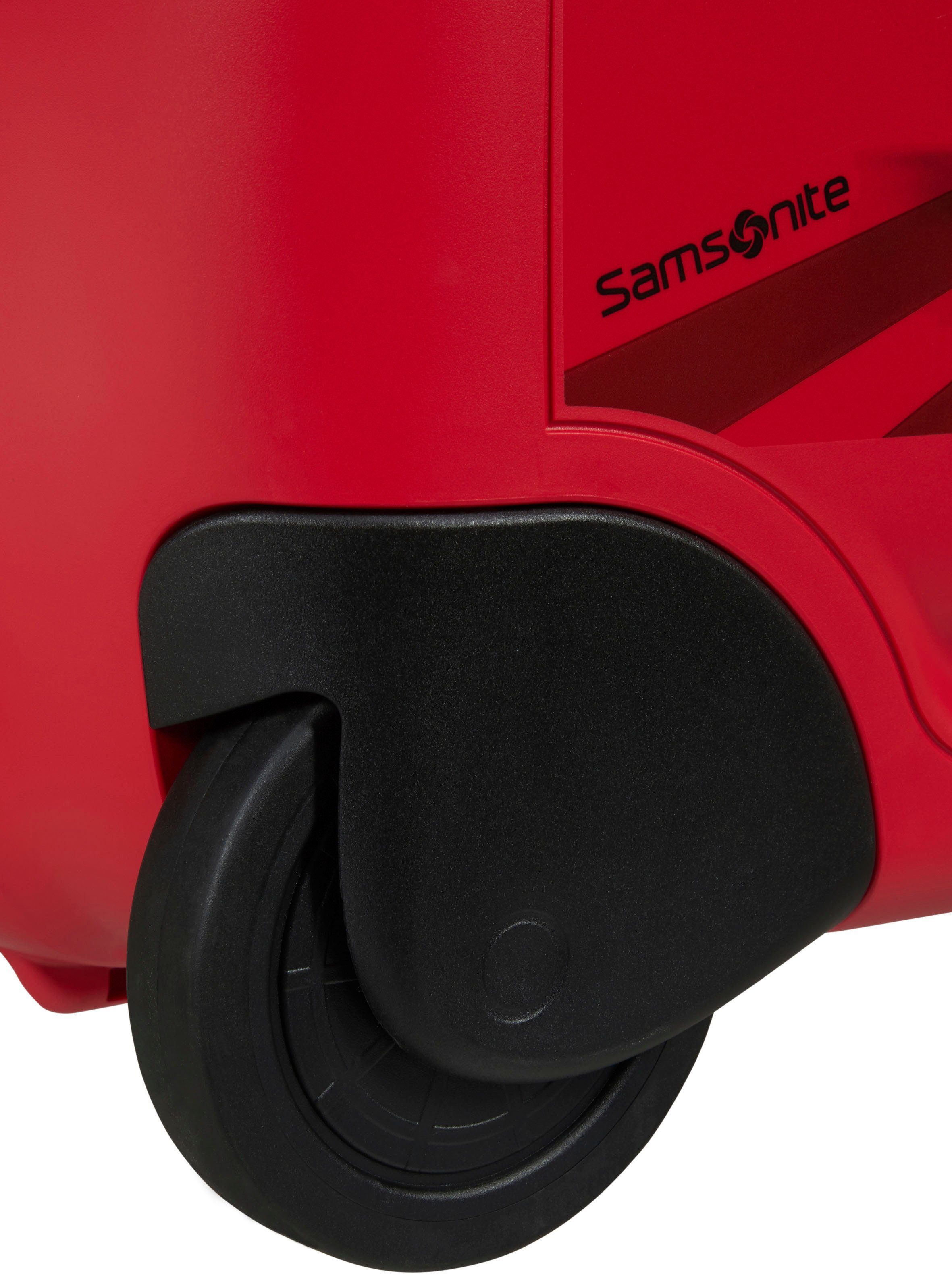 Samsonite Kinderkoffer Dream2Go Ride-on Trolley Disney Cars Kinder reis koffer handbagage om op te zitten en te trekken