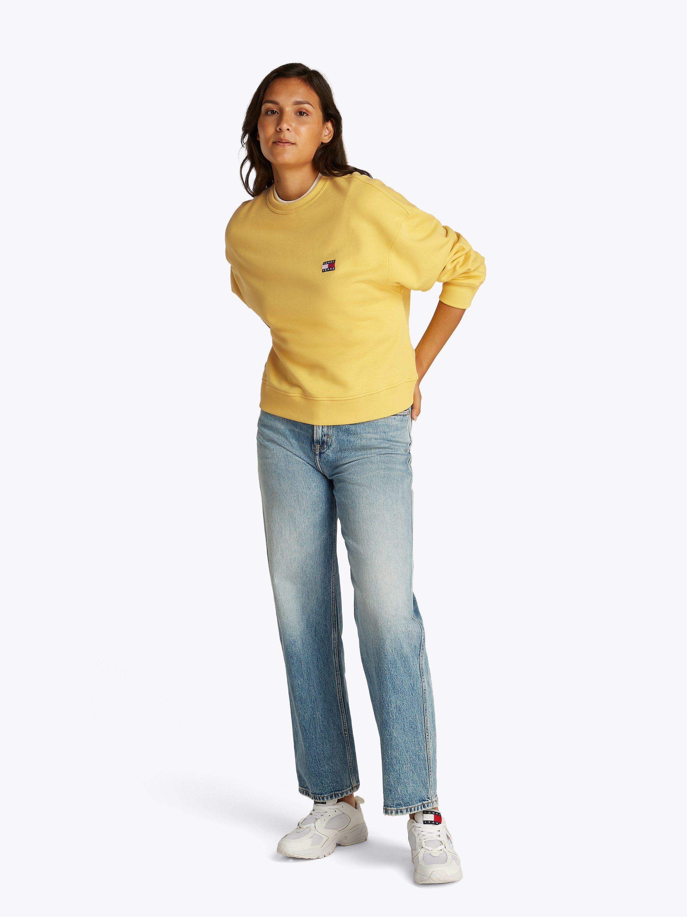 TOMMY JEANS Sweatshirt TJW BXY BADGE CREW
