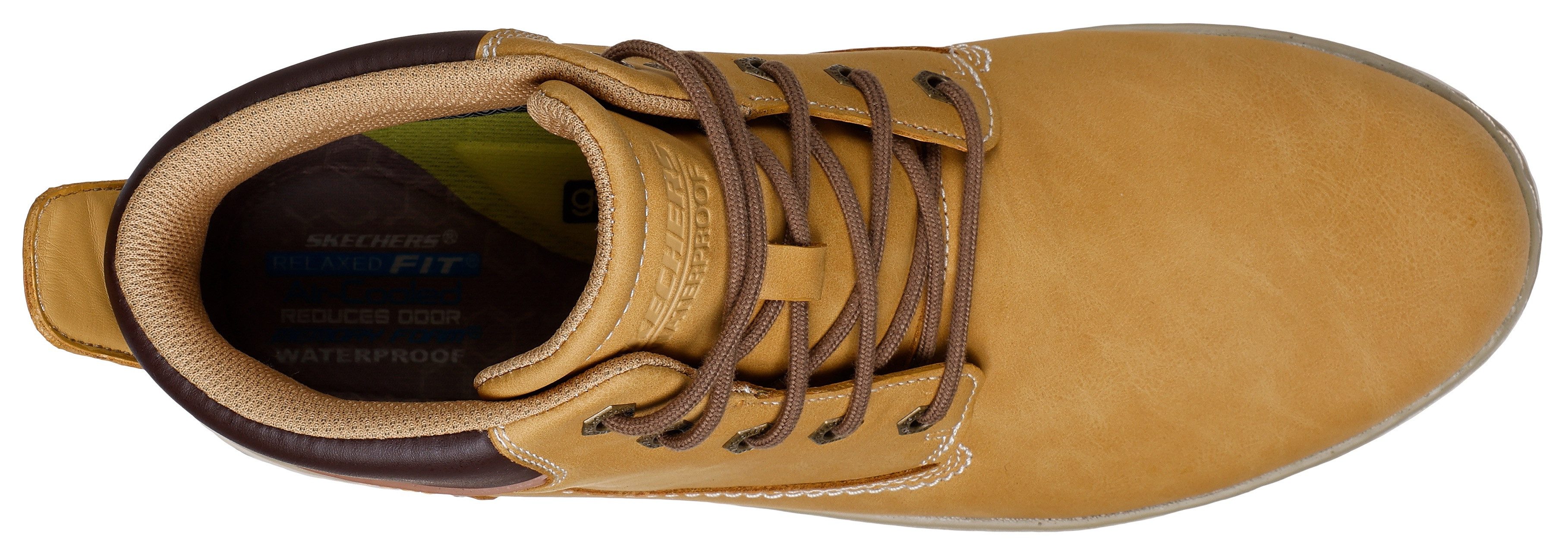 Skechers Veterschoenen GARLAN veterschoenen, laarzen met dempende zooltechnologie