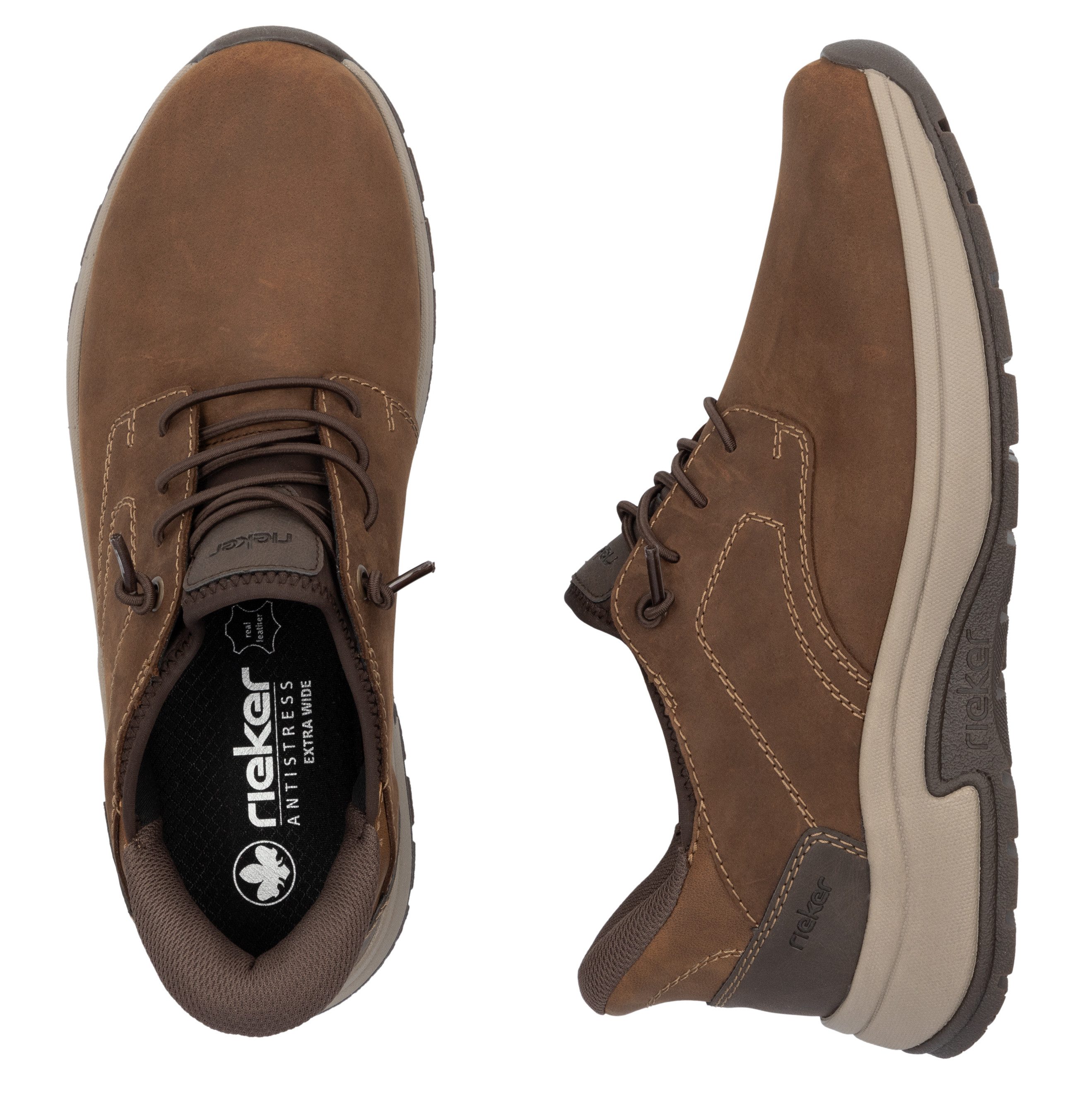 Rieker Slip-on sneakers Ready2GO lage schoen, instapschoen, outdoorschoen, uitneembare zachte inlegzool