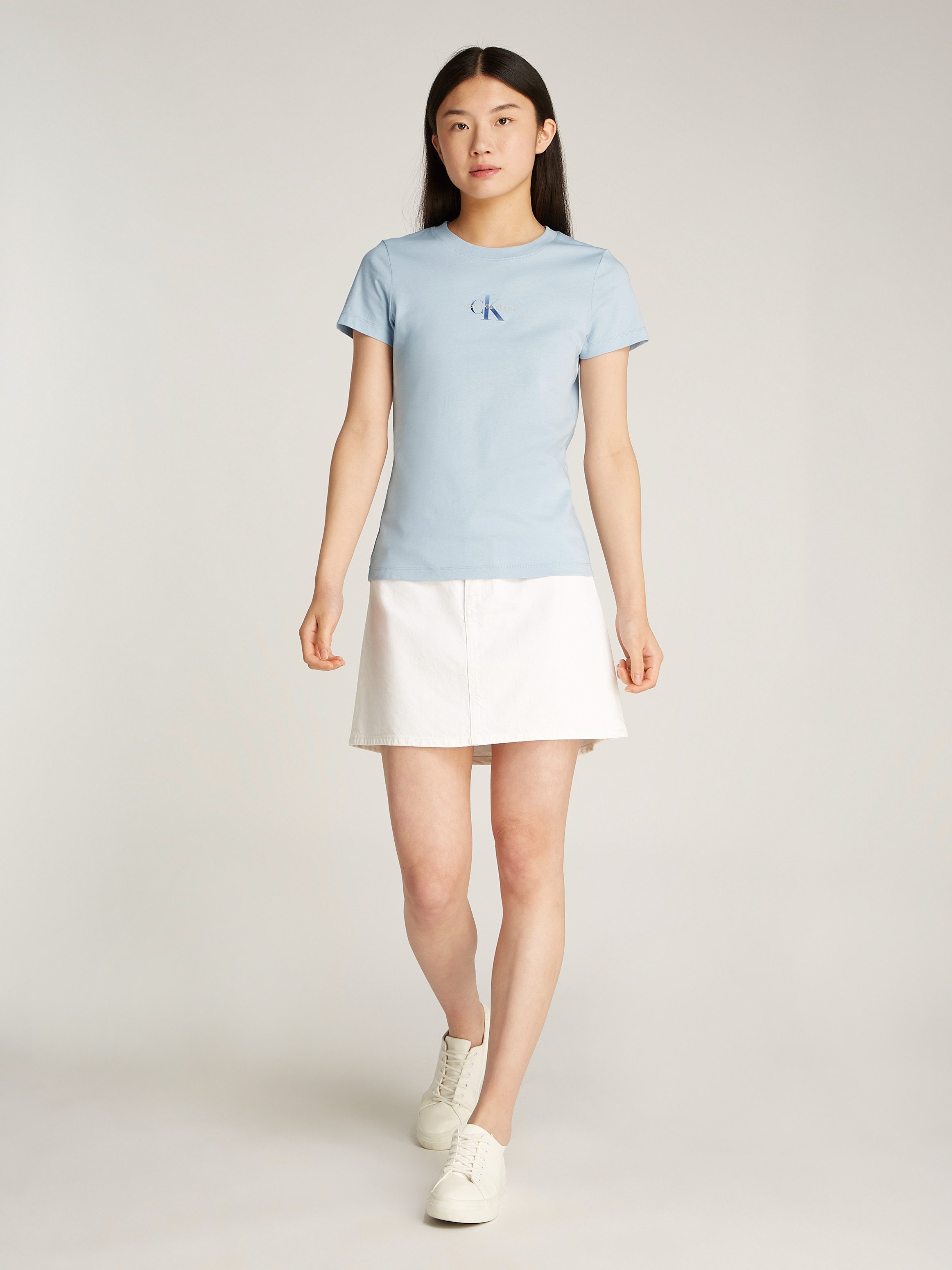 Calvin Klein T-shirt GRADIENT MONOLOGO SLIM TEE