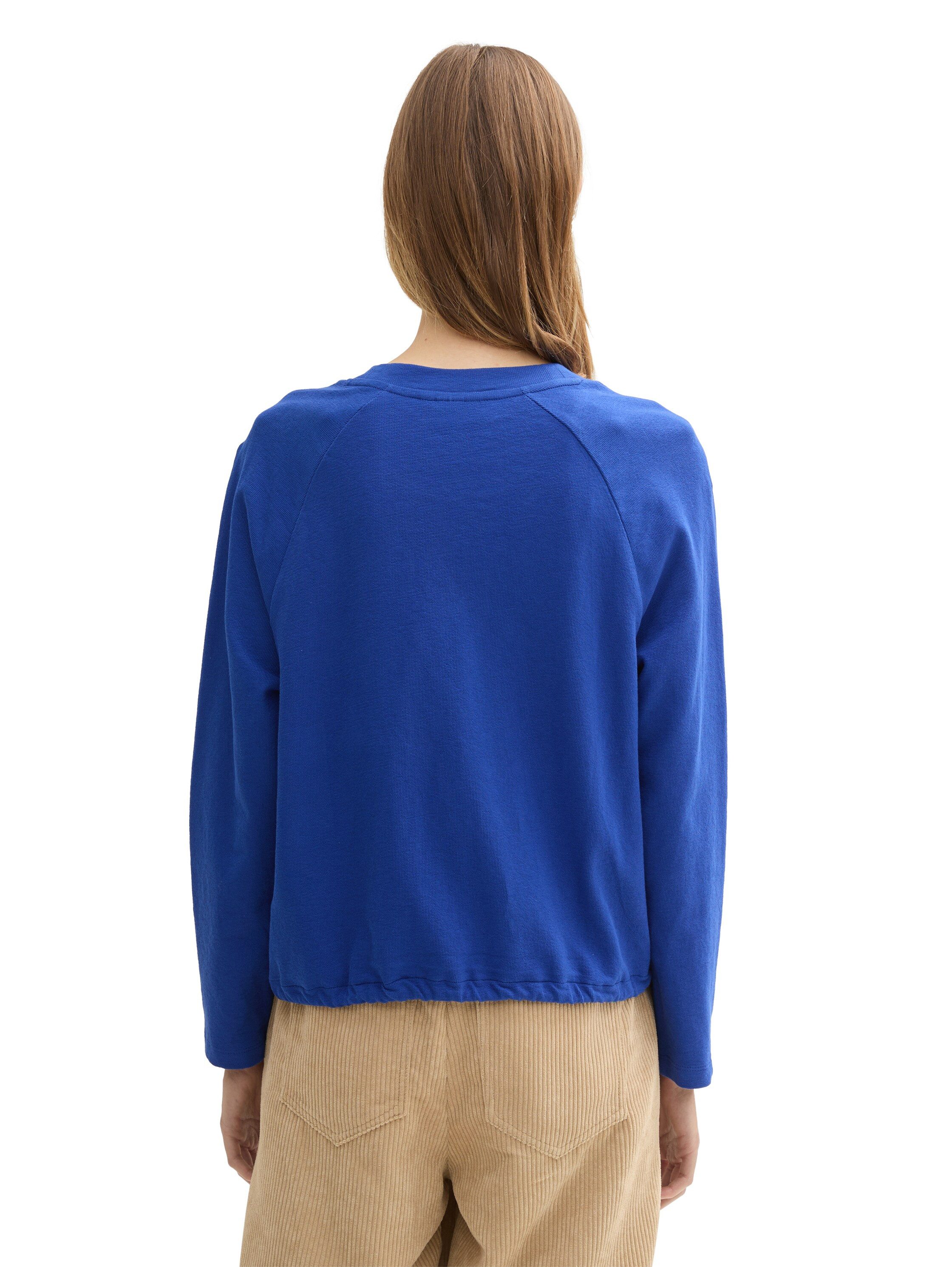 Tom Tailor Denim Shirt met lange mouwen met koord en koord