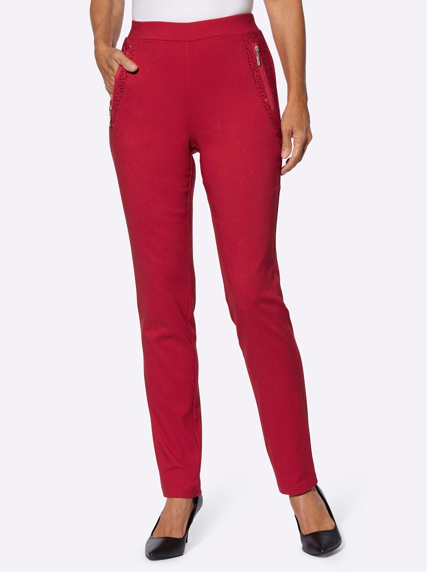 Lady Geweven broek