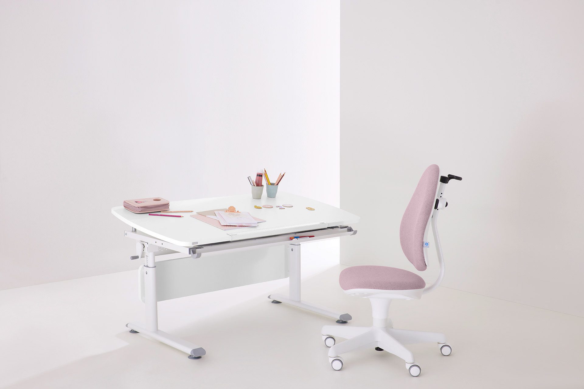 PAIDI Kinderwelten Bureaustoel JOOKI S ergonomisch meegroeiend bureaustoelen roze