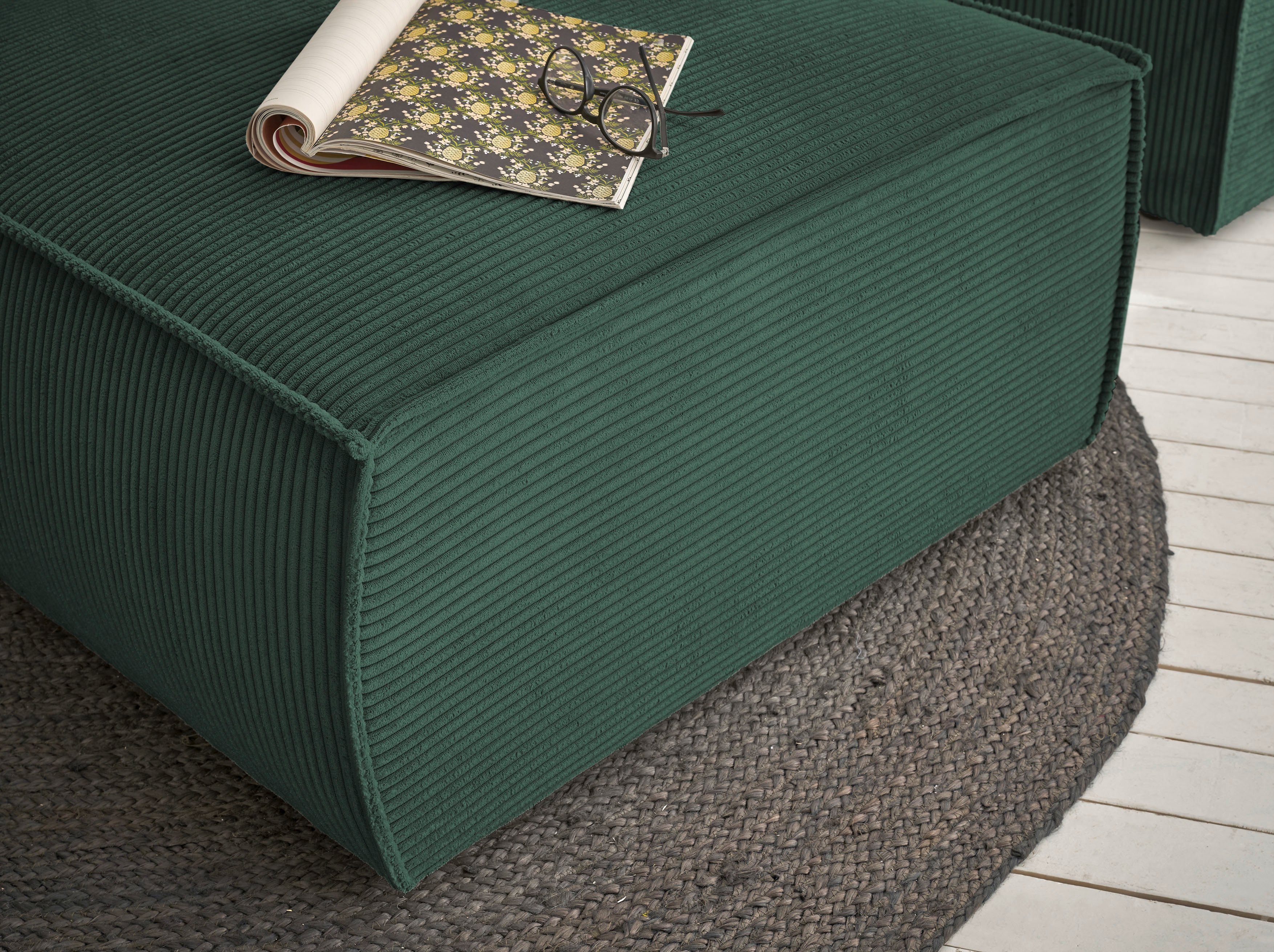 Home affaire Hocker Sherwood passend bij de bekleding van de sherwood-serie