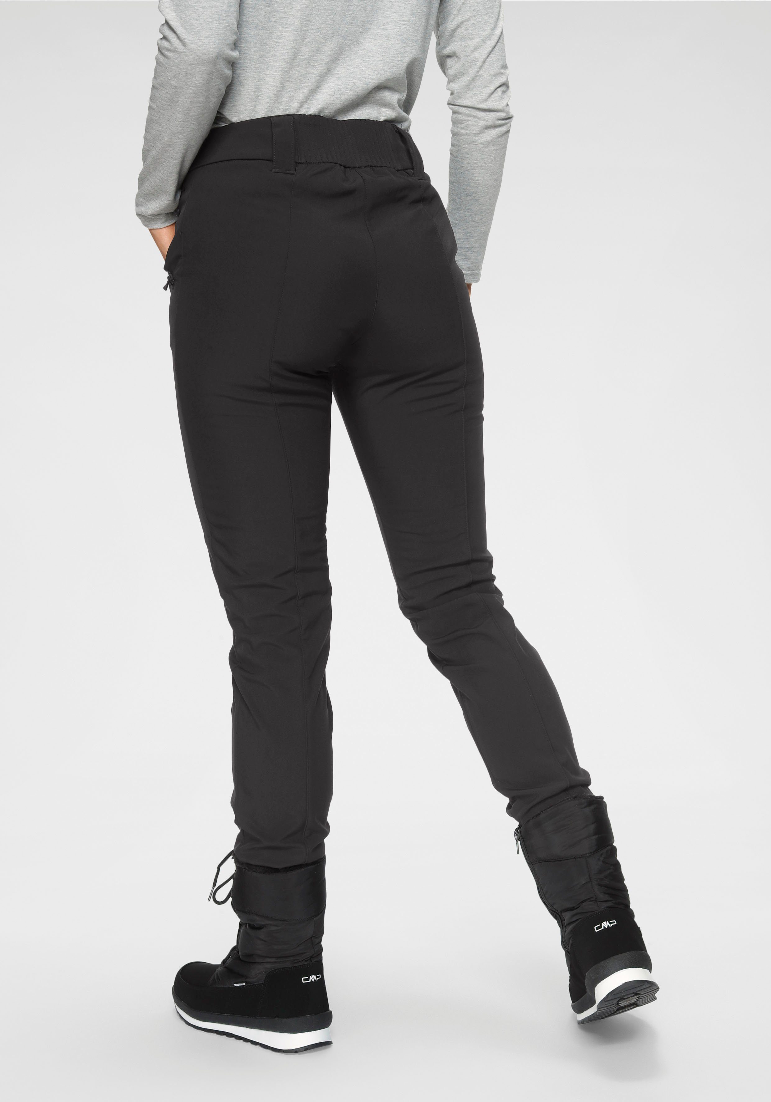 CMP Softshell-broek WOMAN LONG PANT Waterafstotend & windwerend & ademend