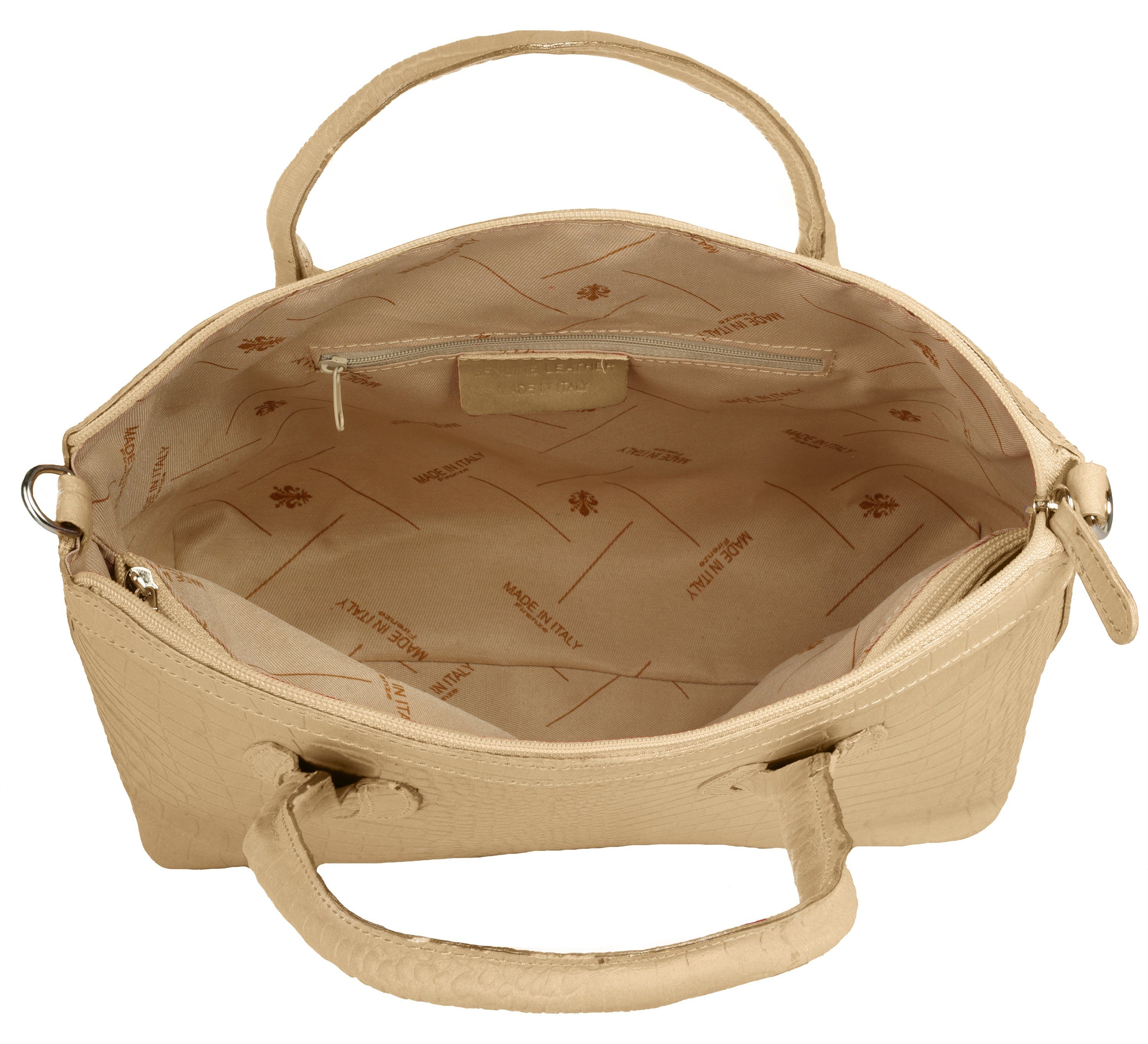 Cluty Tas echt leer, made in italy