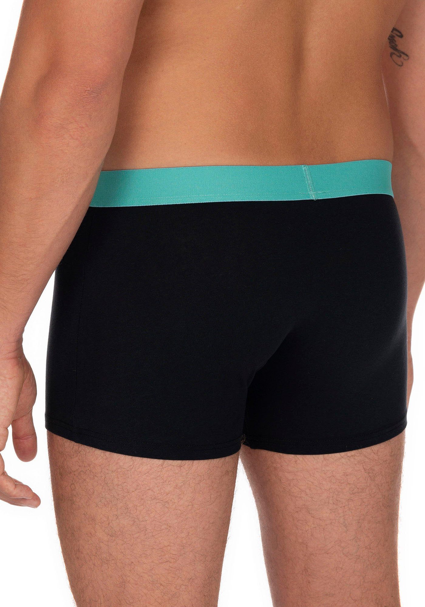 Bruno Banani Boxershort met contrasterend logo-tailleband (2 stuks, Set van 2)
