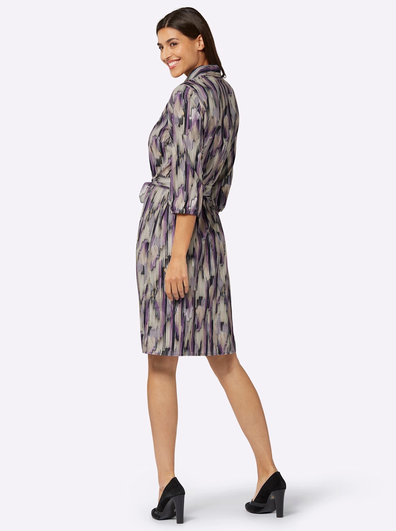 Classic Basics Jurk met overhemdkraag Overhemdjurk