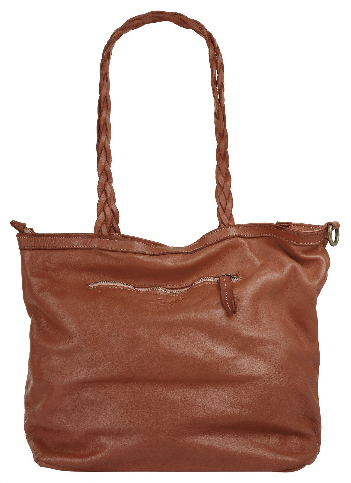 Samantha Look Shopper echt leer, made in italy