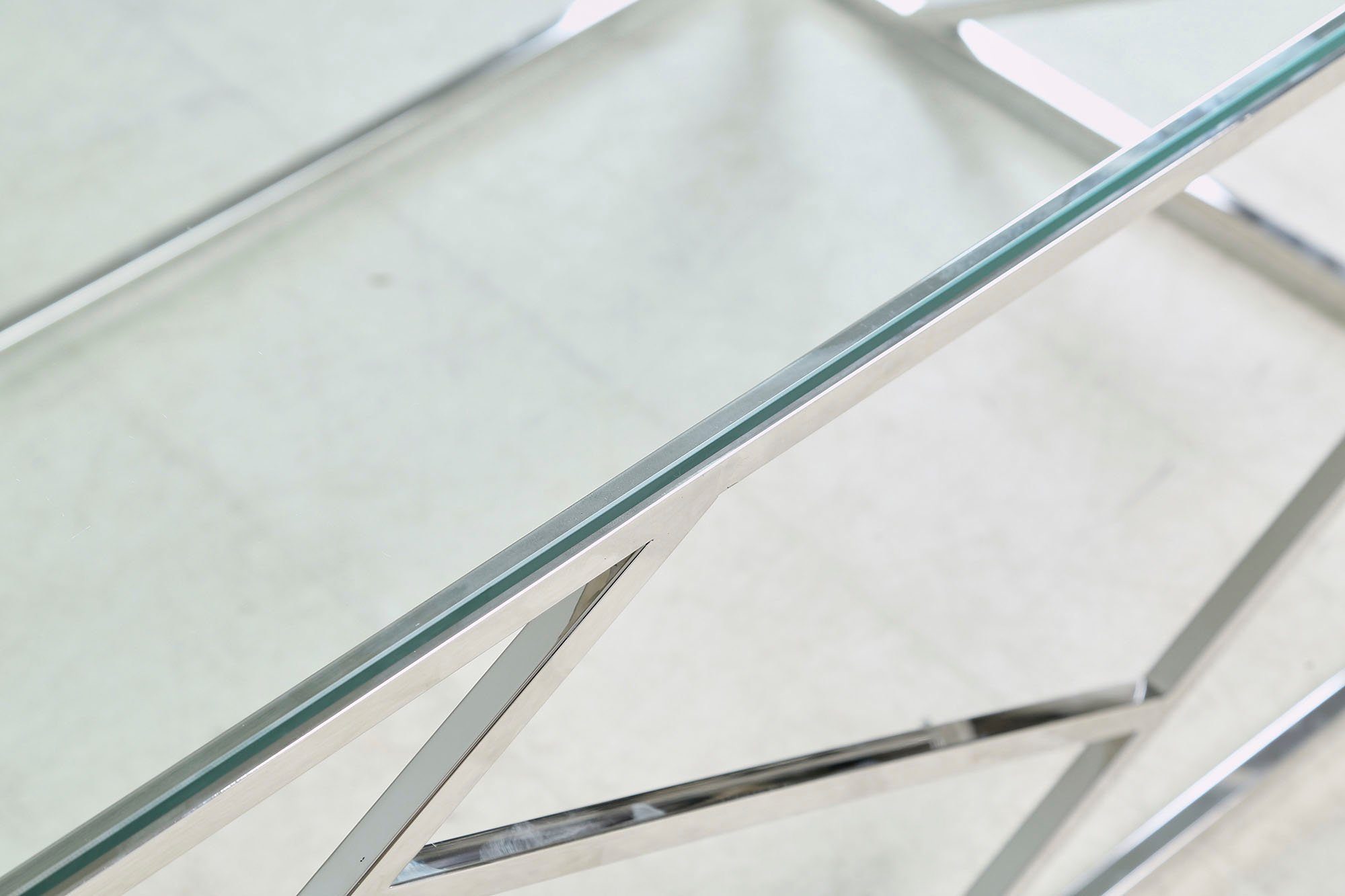 SalesFever Salontafel Frame gemaakt van roestvrij edelstaal