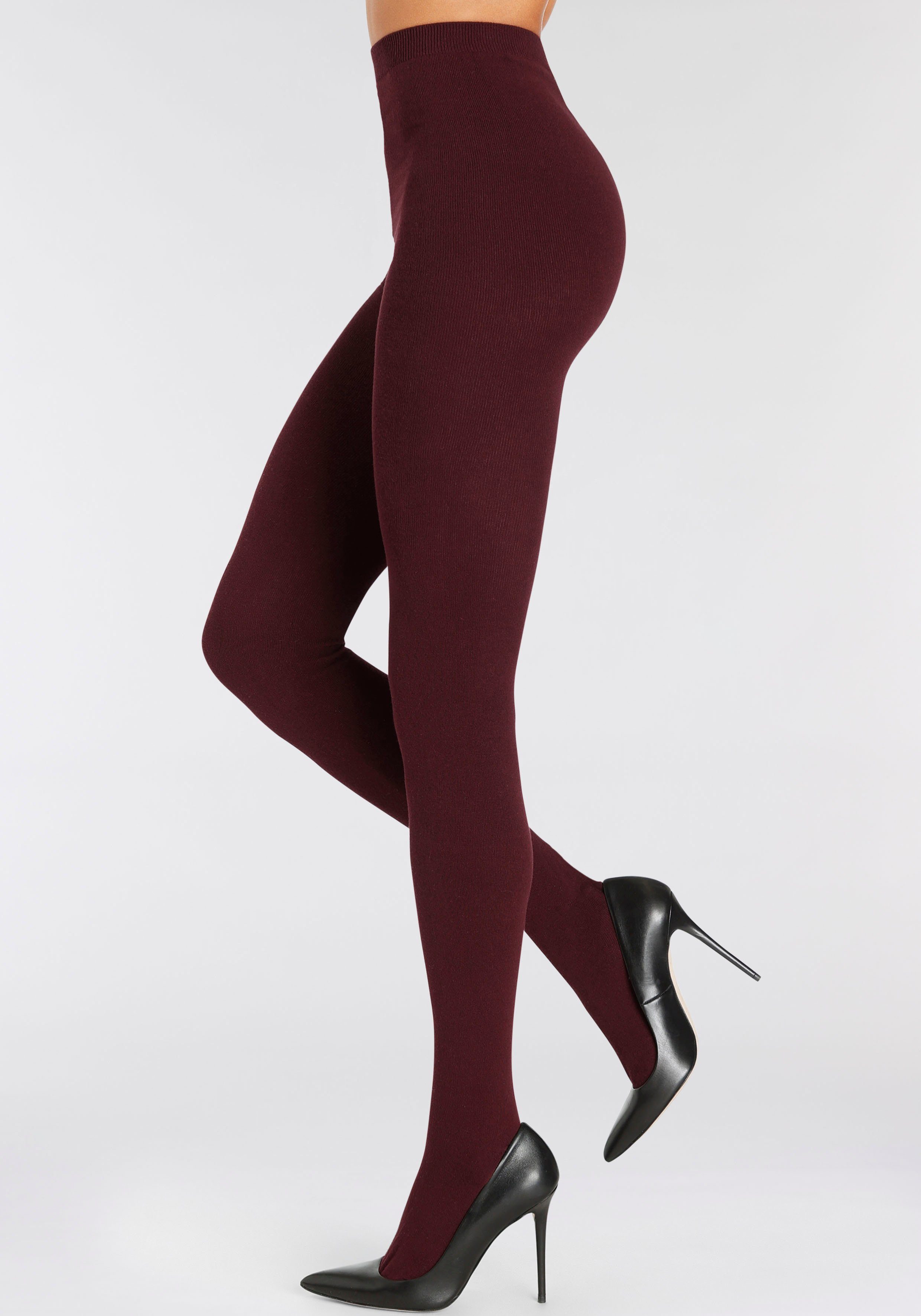 Lascana Maillot in een aangename katoenmix (2 stuks)