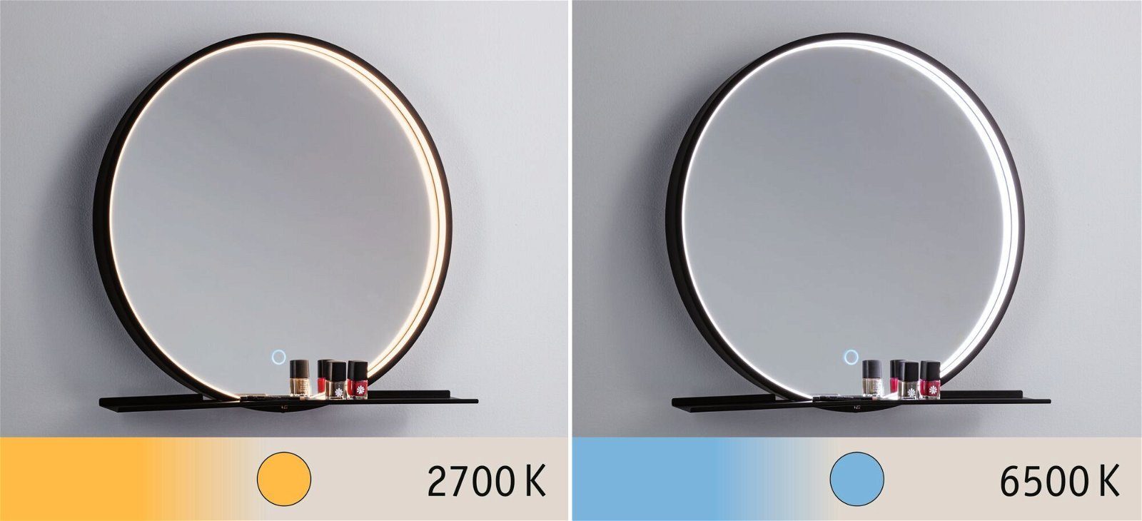 Paulmann Led-wandlamp Spiegel Miro rond IP44 10,5W 500mm 230V