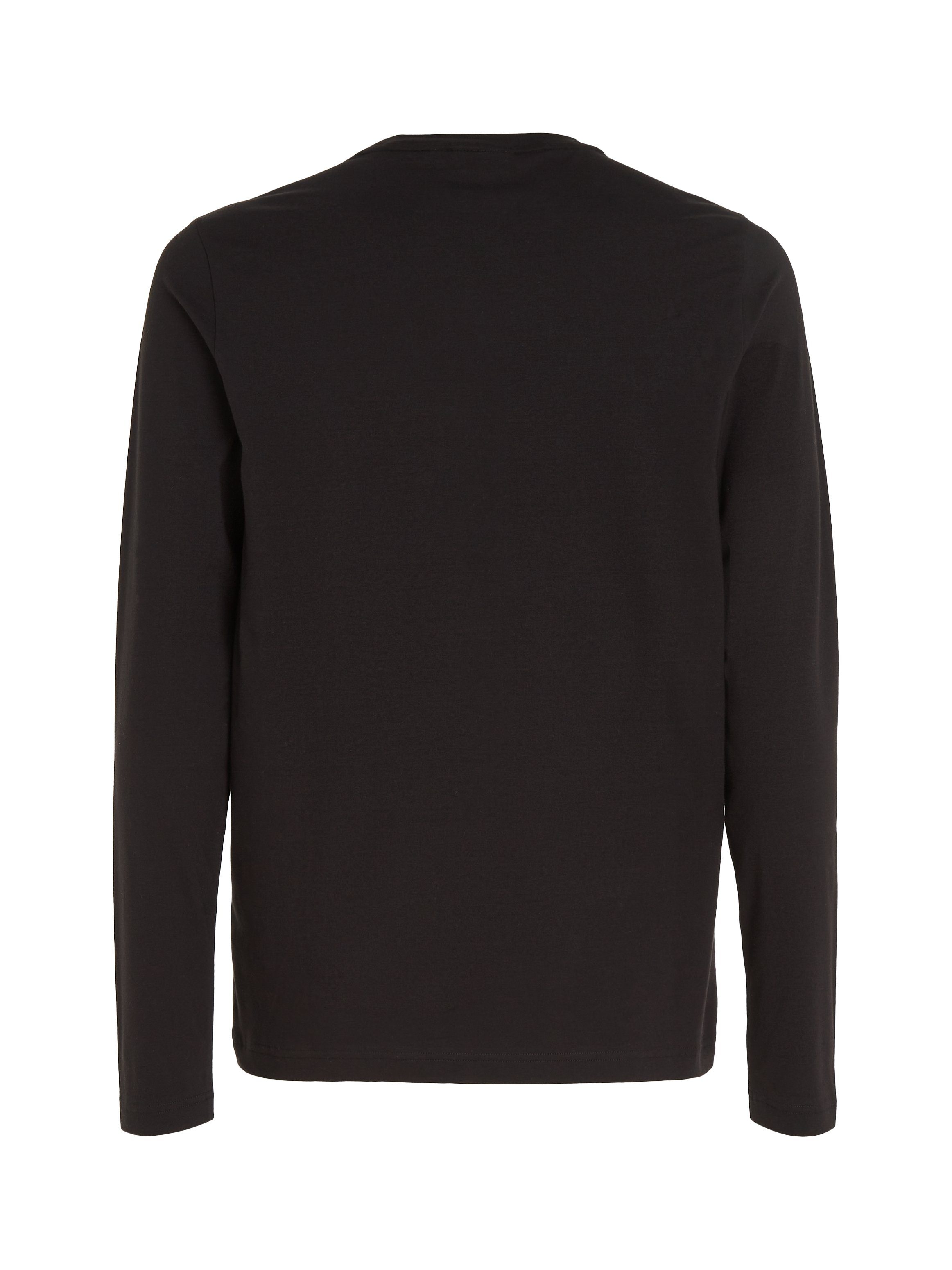 Calvin Klein Shirt met lange mouwen STRETCH SLIM FIT LS T-SHIRT