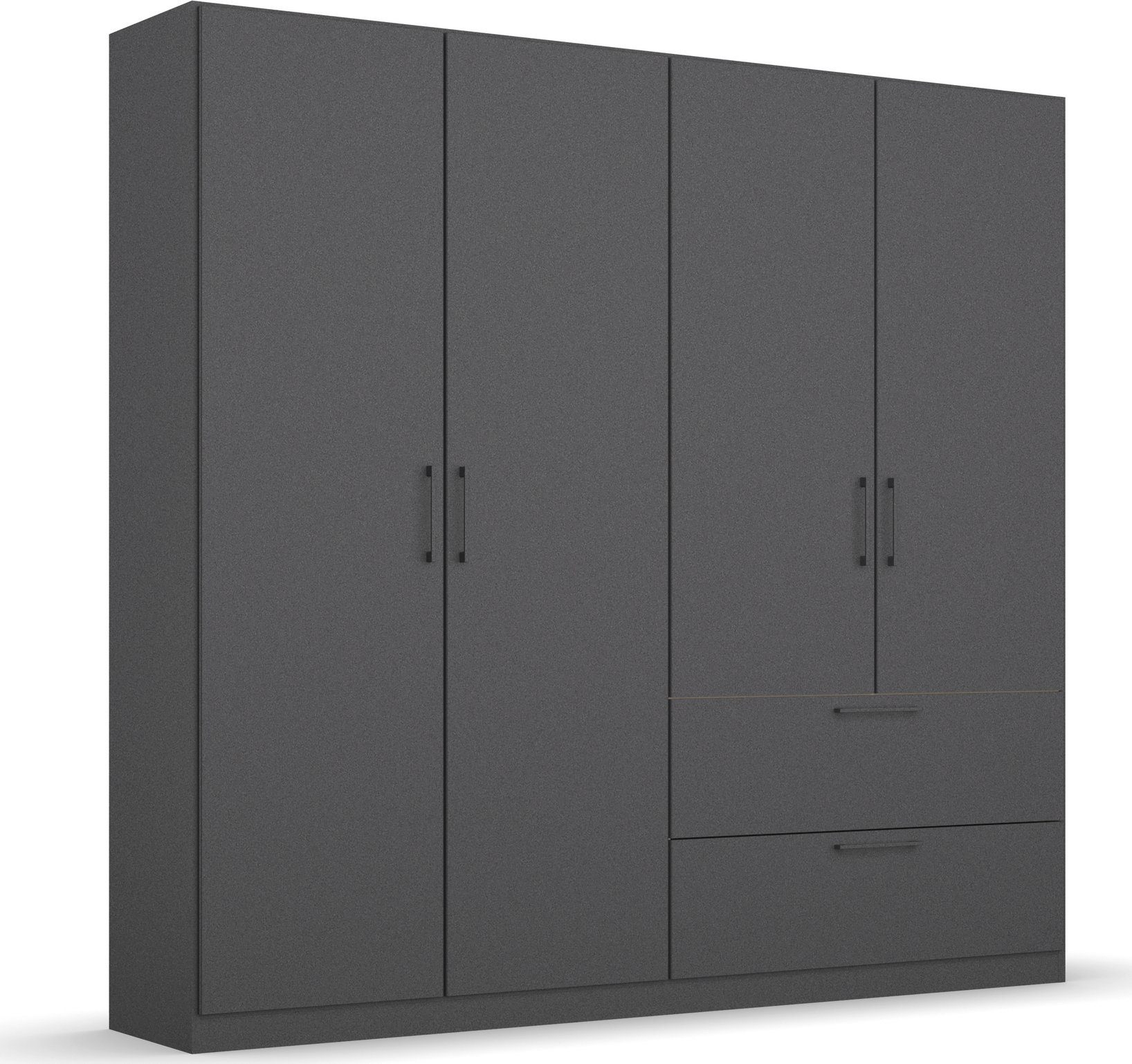 Slaapkamerserie Compleet slaapkamer Challenger (Set van 4 delen) Kast 2 breedtes, bed 3 breedtes, 2 nachttafels MADE IN GERMANY