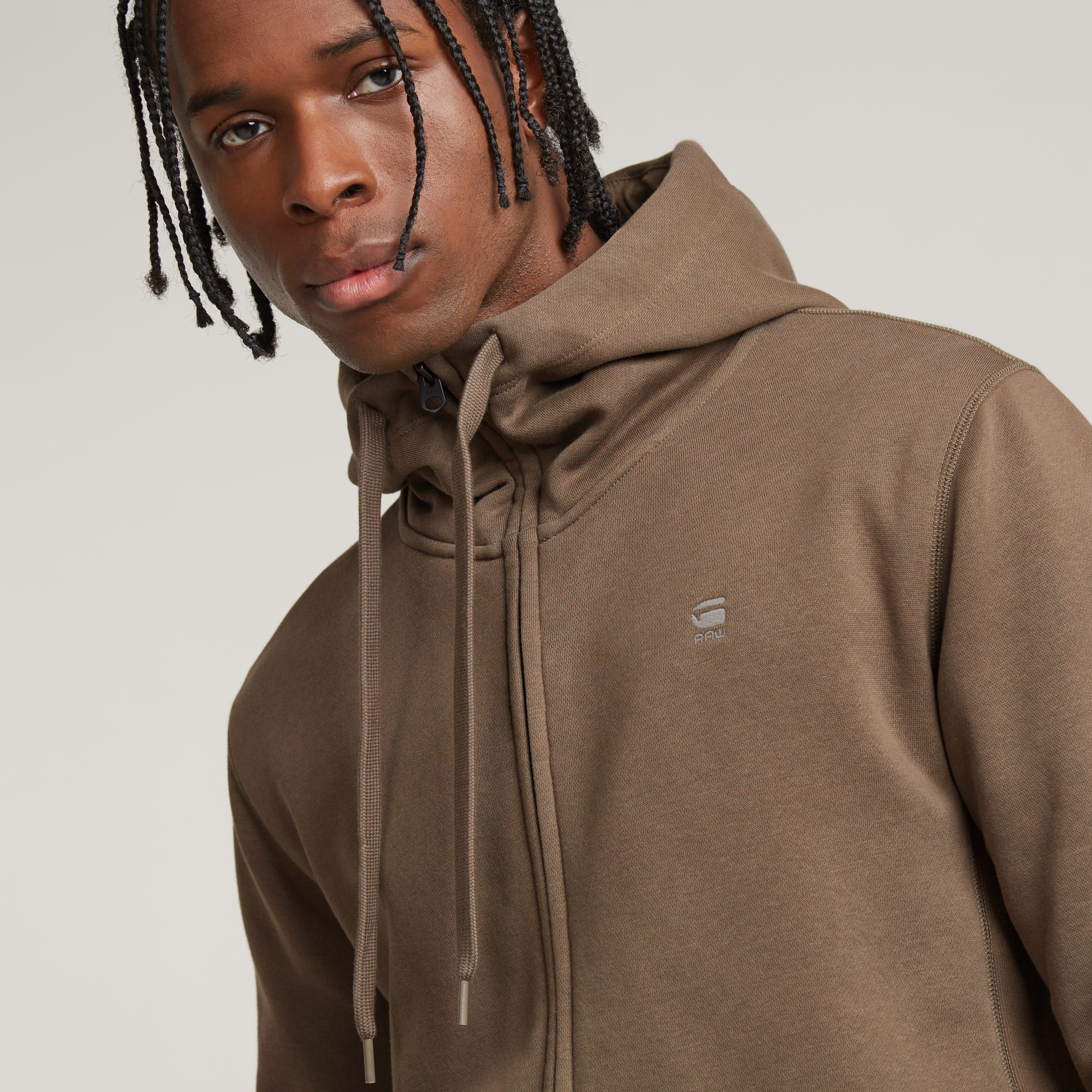 G-Star RAW Capuchonsweatvest Premium Basic Hooded Zip Sweater