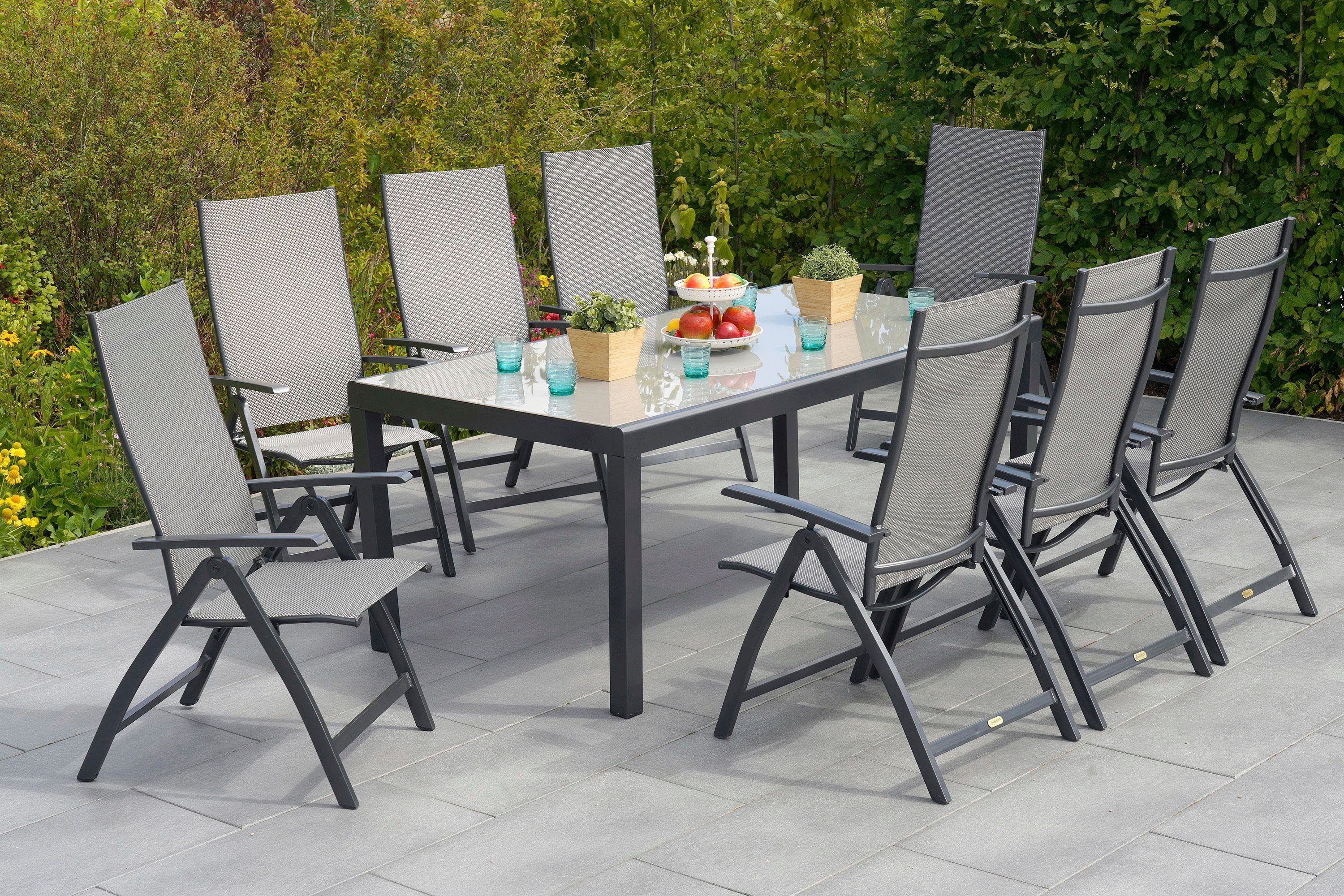 MERXX Tuin-eethoek VICENZA (9-delig) tuinsets