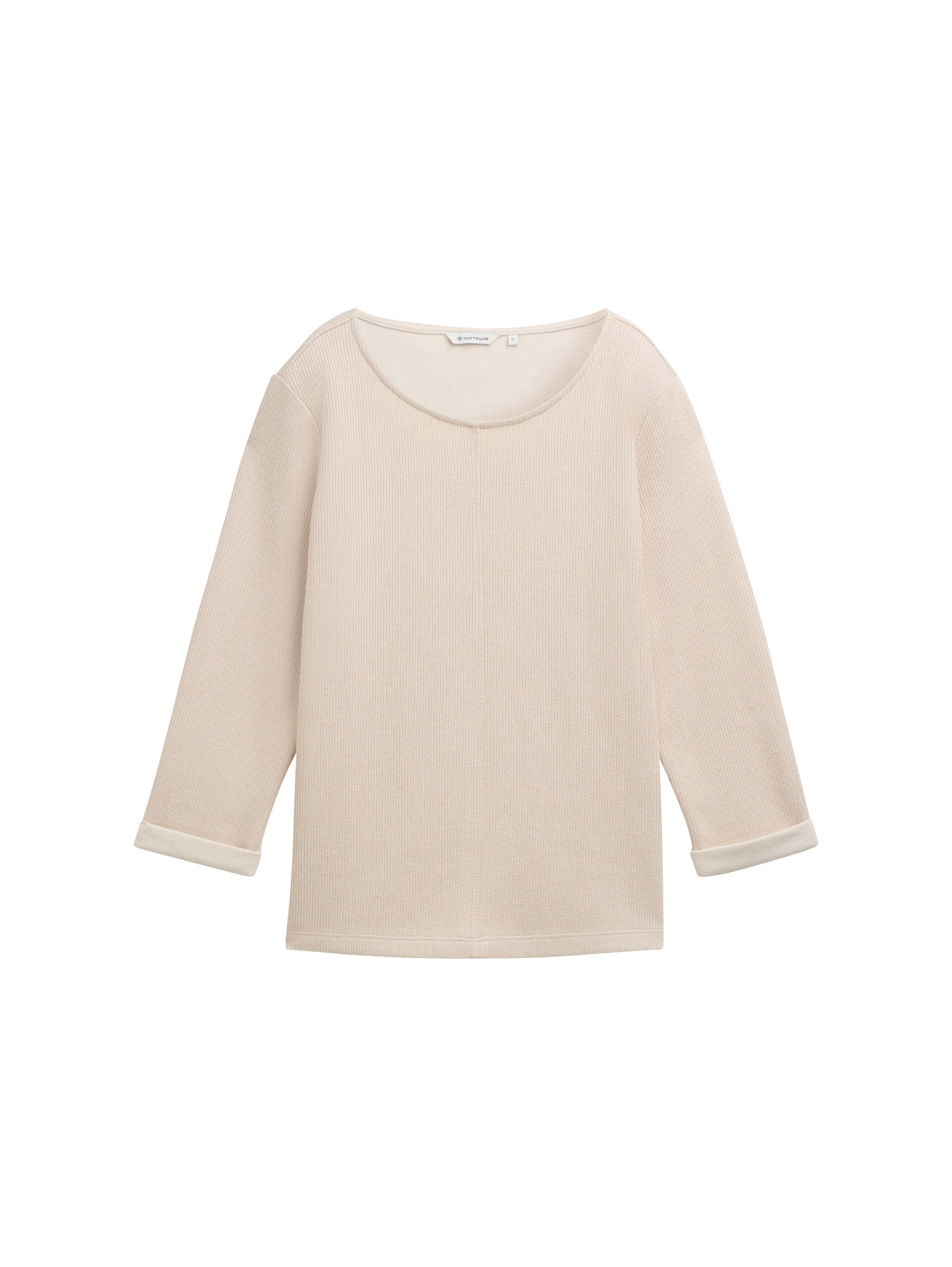 Tom Tailor Sweatshirt in gemêleerde look