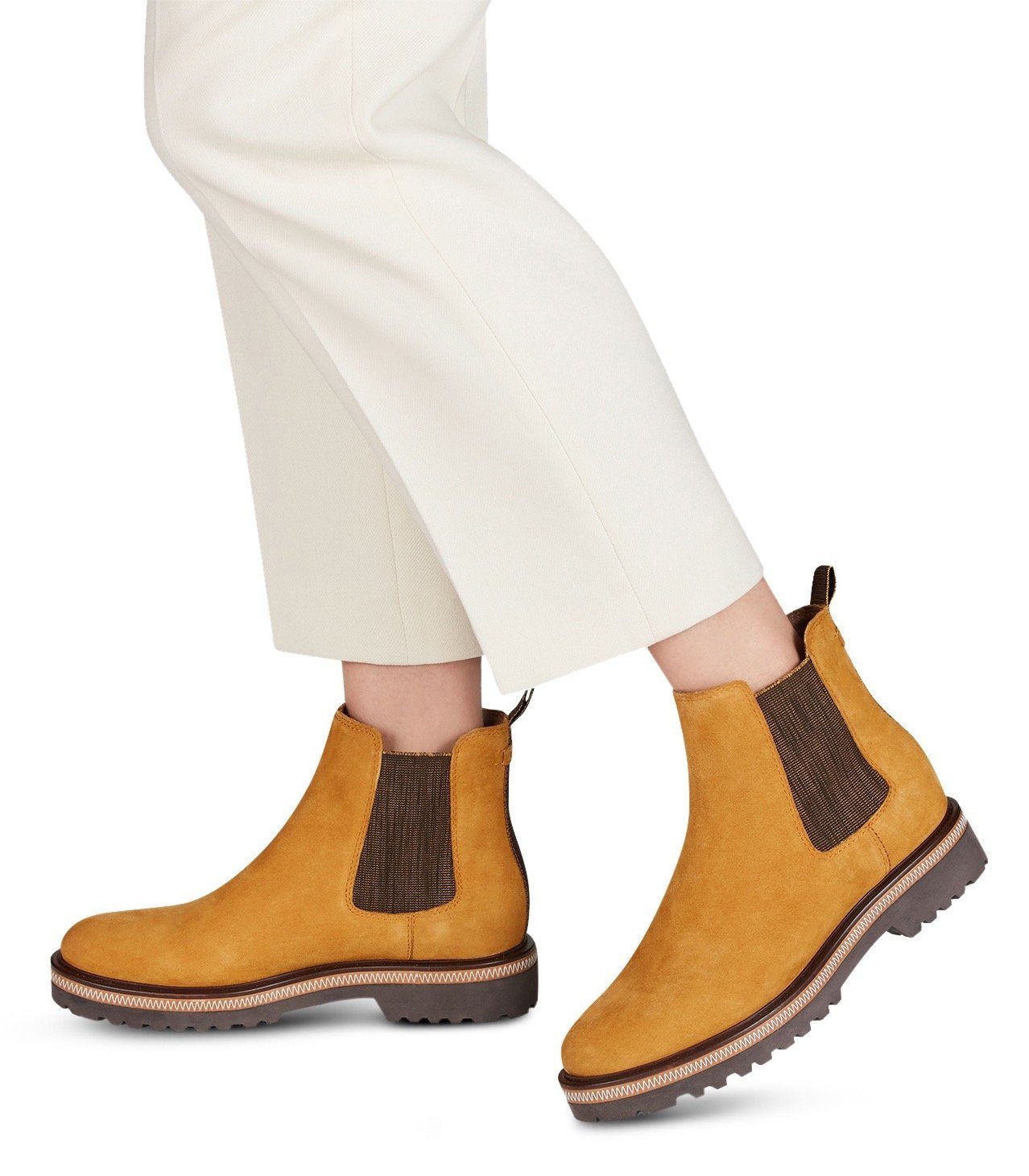 Tamaris Chelsea-boots JENNA met siernaad aan de zool online shop | OTTO