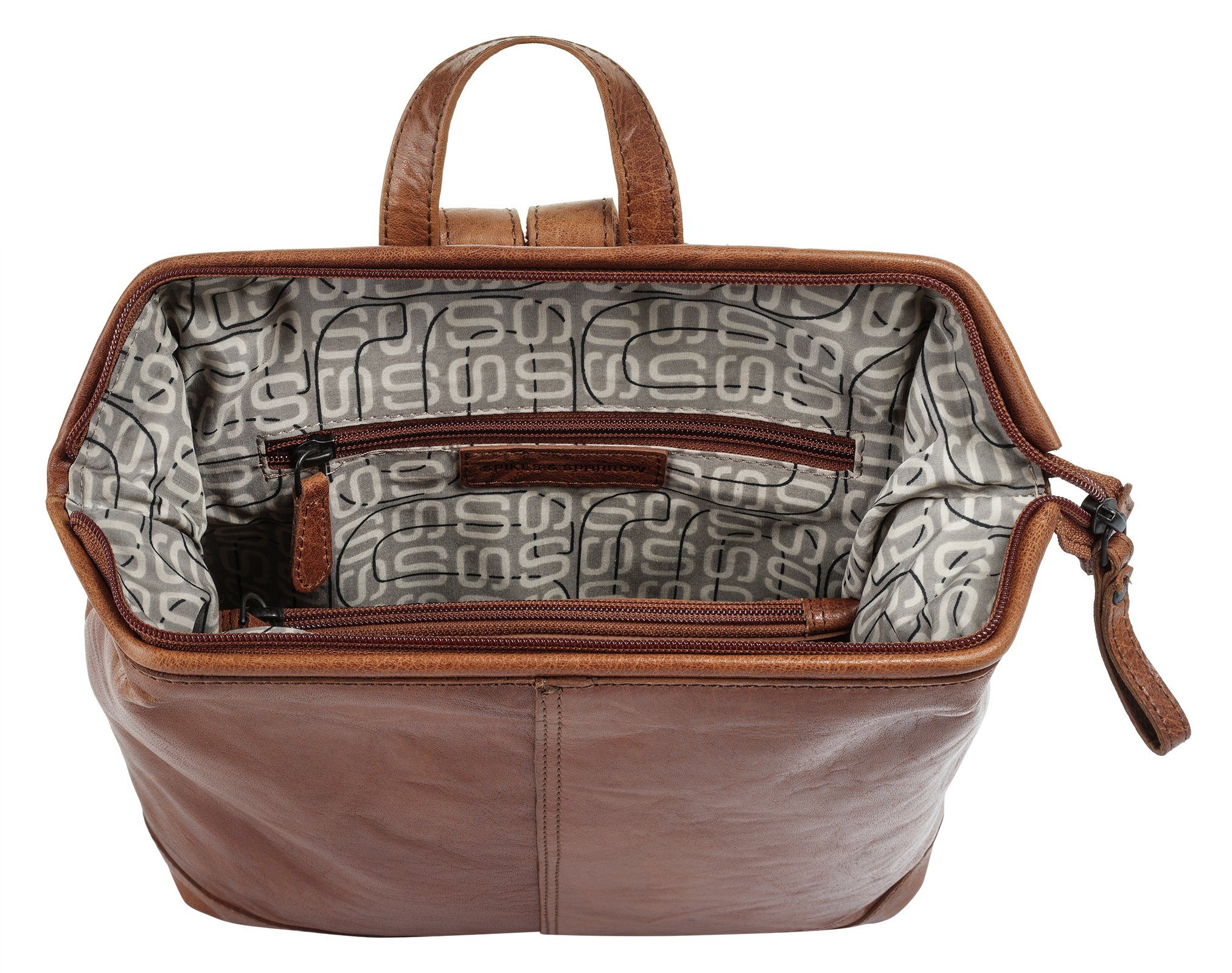 Spikes & Sparrow Rugzak echt leder