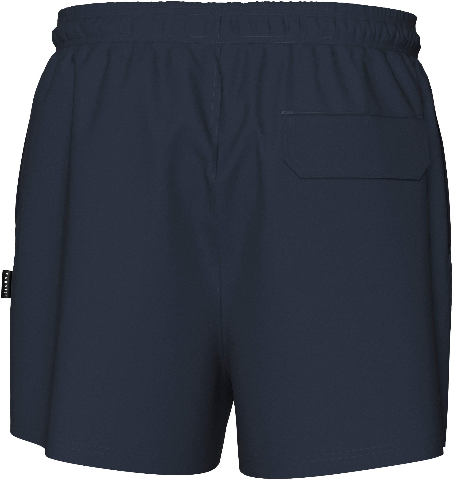 bugatti Zwemshort met merkopdruk op de koorden