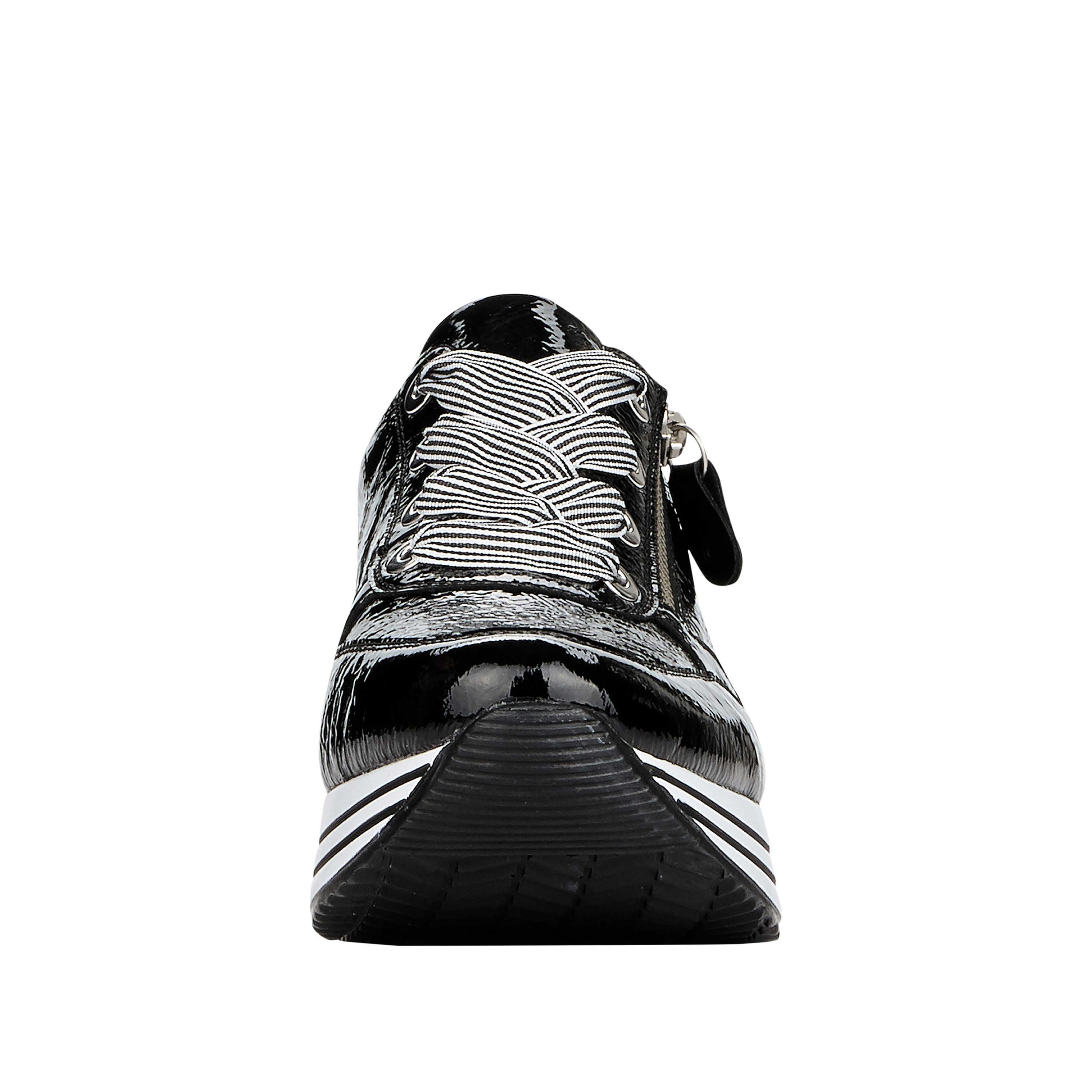 Remonte Plateausneakers , vrijetijdsschoen, halfschoen, veterschoen met gepolsterde schacht