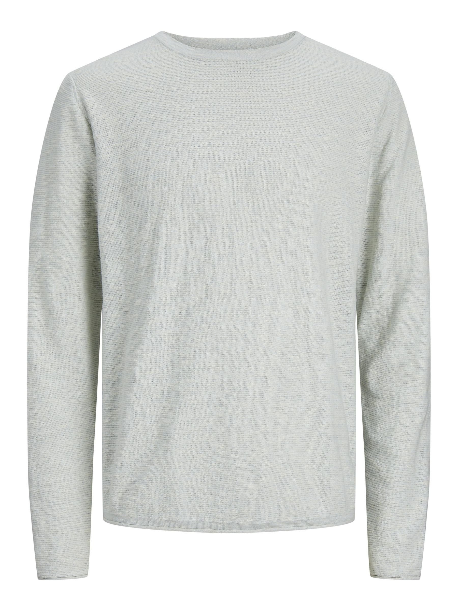 Jack & Jones Gebreide trui JJELINEN KNIT CREW NECK SN