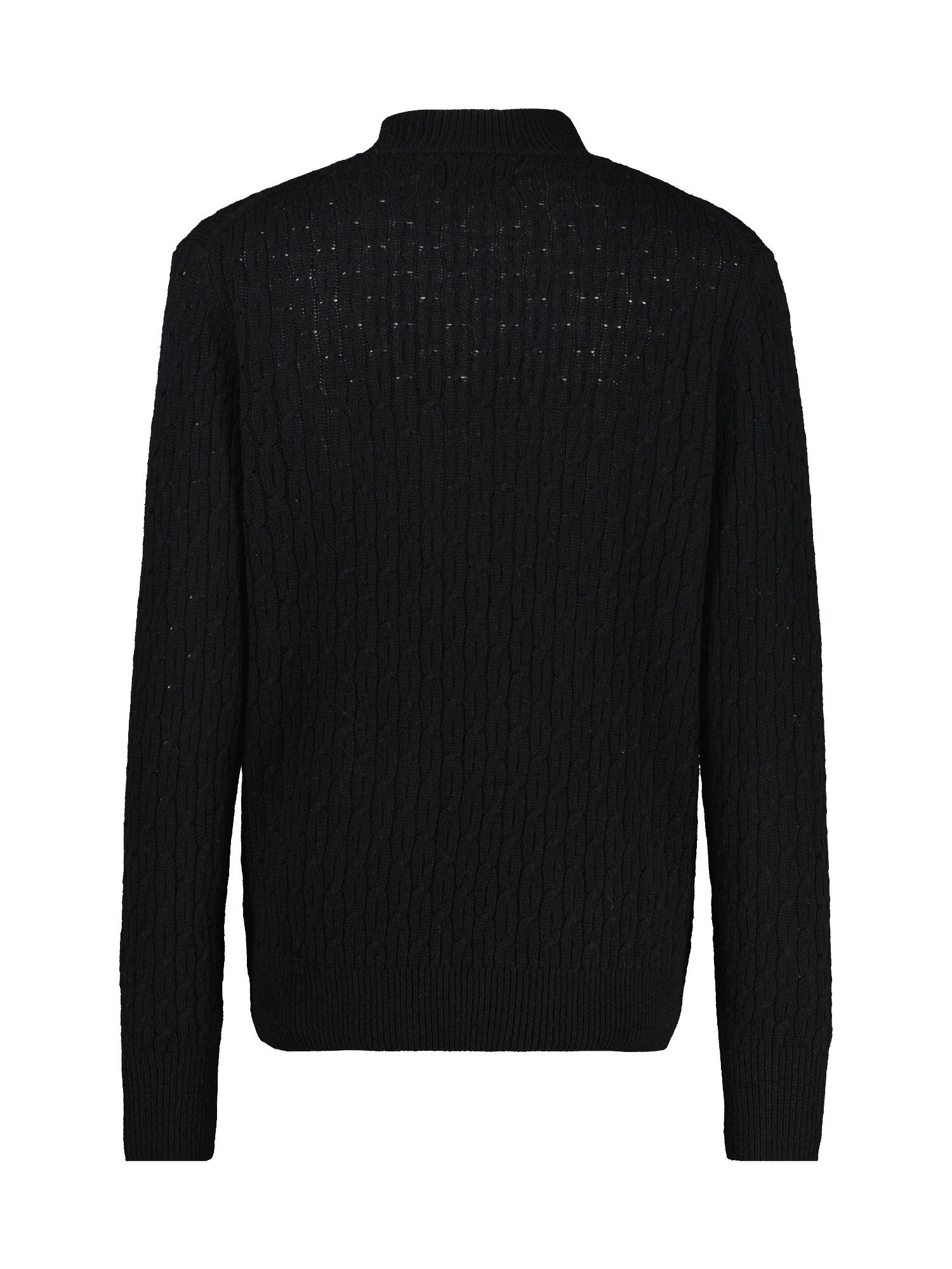 Lerros Gebreide trui LERROS kabelgebreide pullover met turtleneck