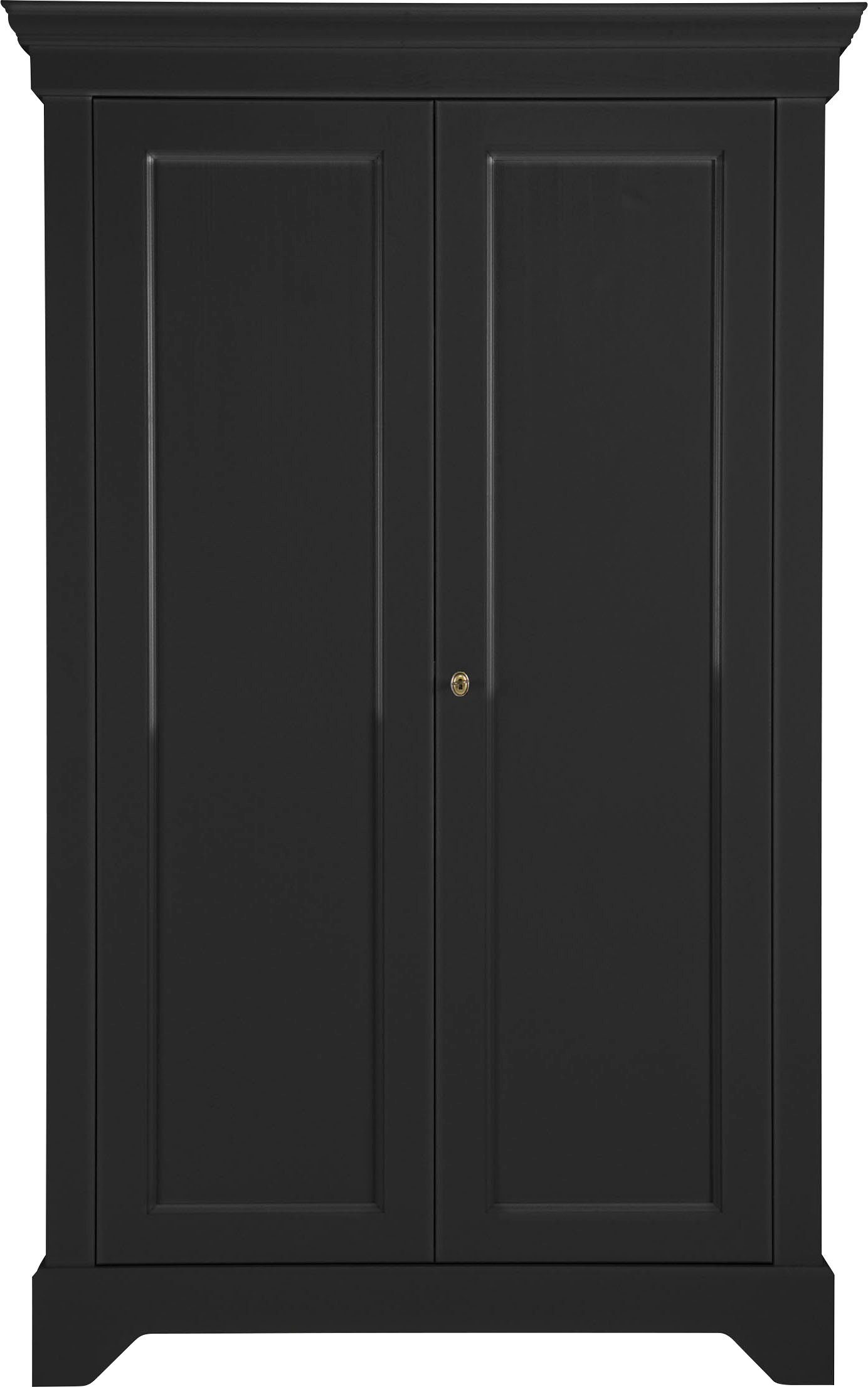 WOOOD Kledingkast Isabel met 4 vakken, h 191 cm x b 118 cm