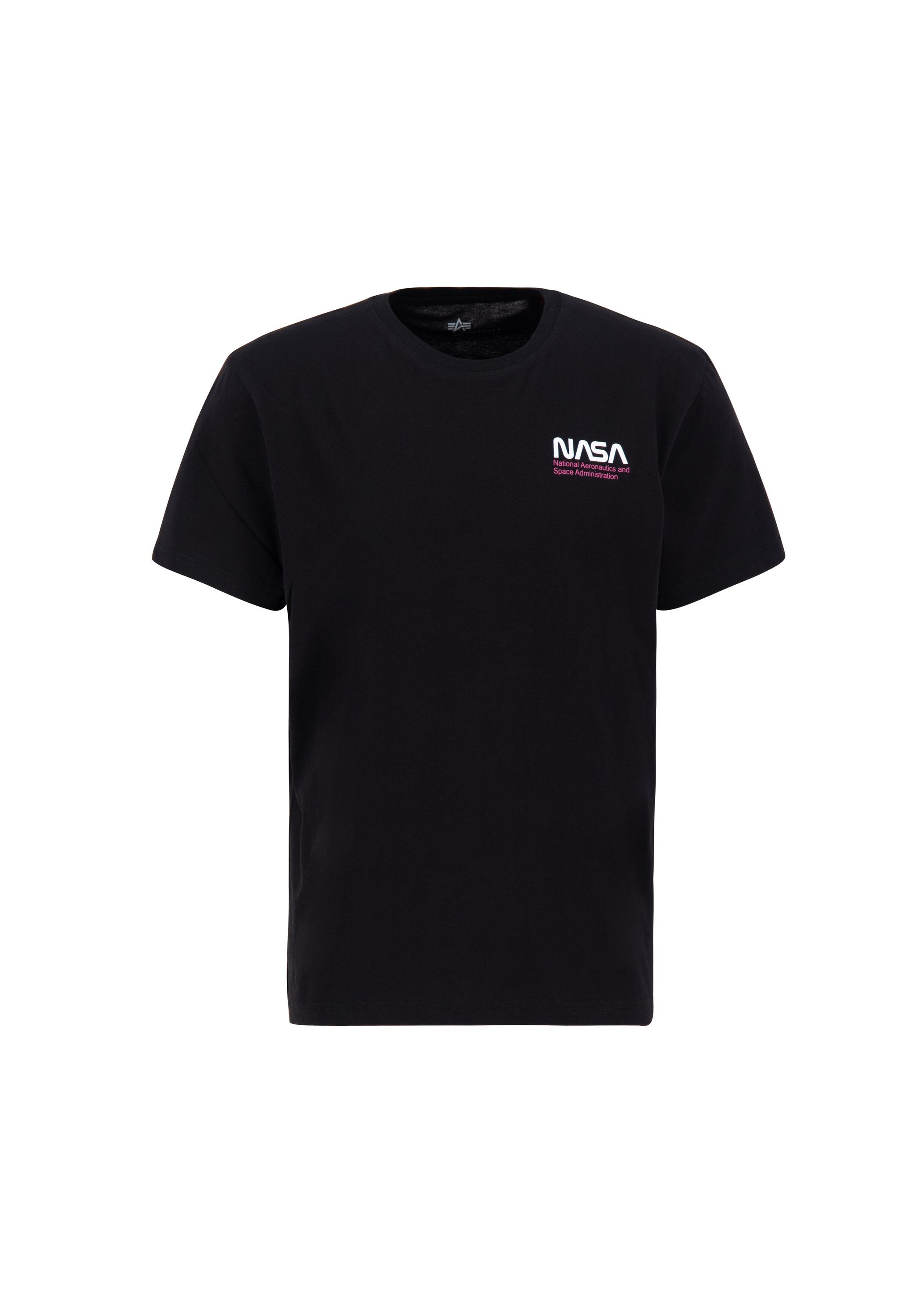 Alpha Industries T-shirt Alpha Industries Men - T-Shirts Skylab NASA T-Shirt heren t-shirts maat XS zwart