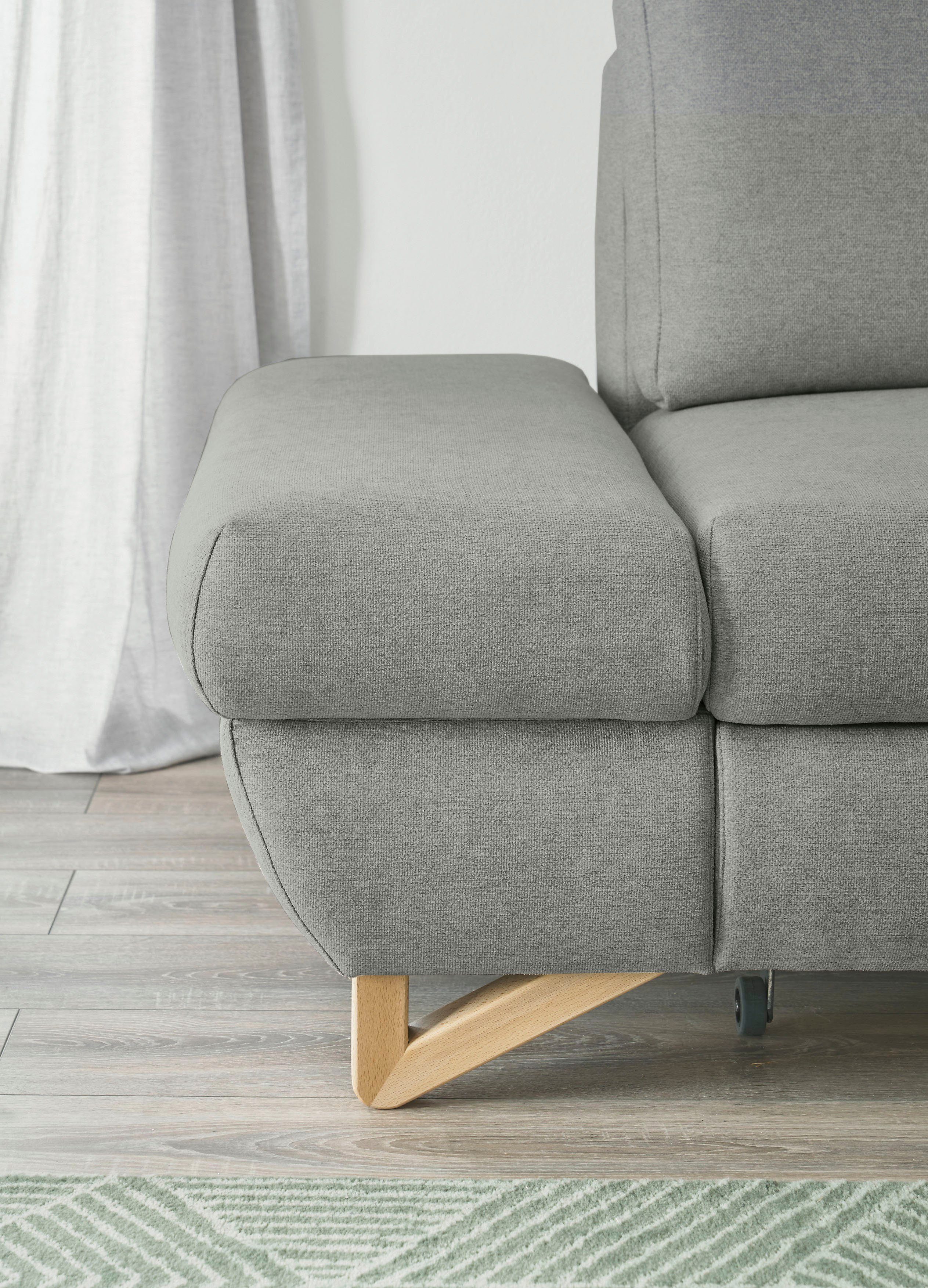 INOSIGN Slaapbank City/Giron comfortabele slaapbank (ligoppervlak 245 x 138 cm) en bedlade
