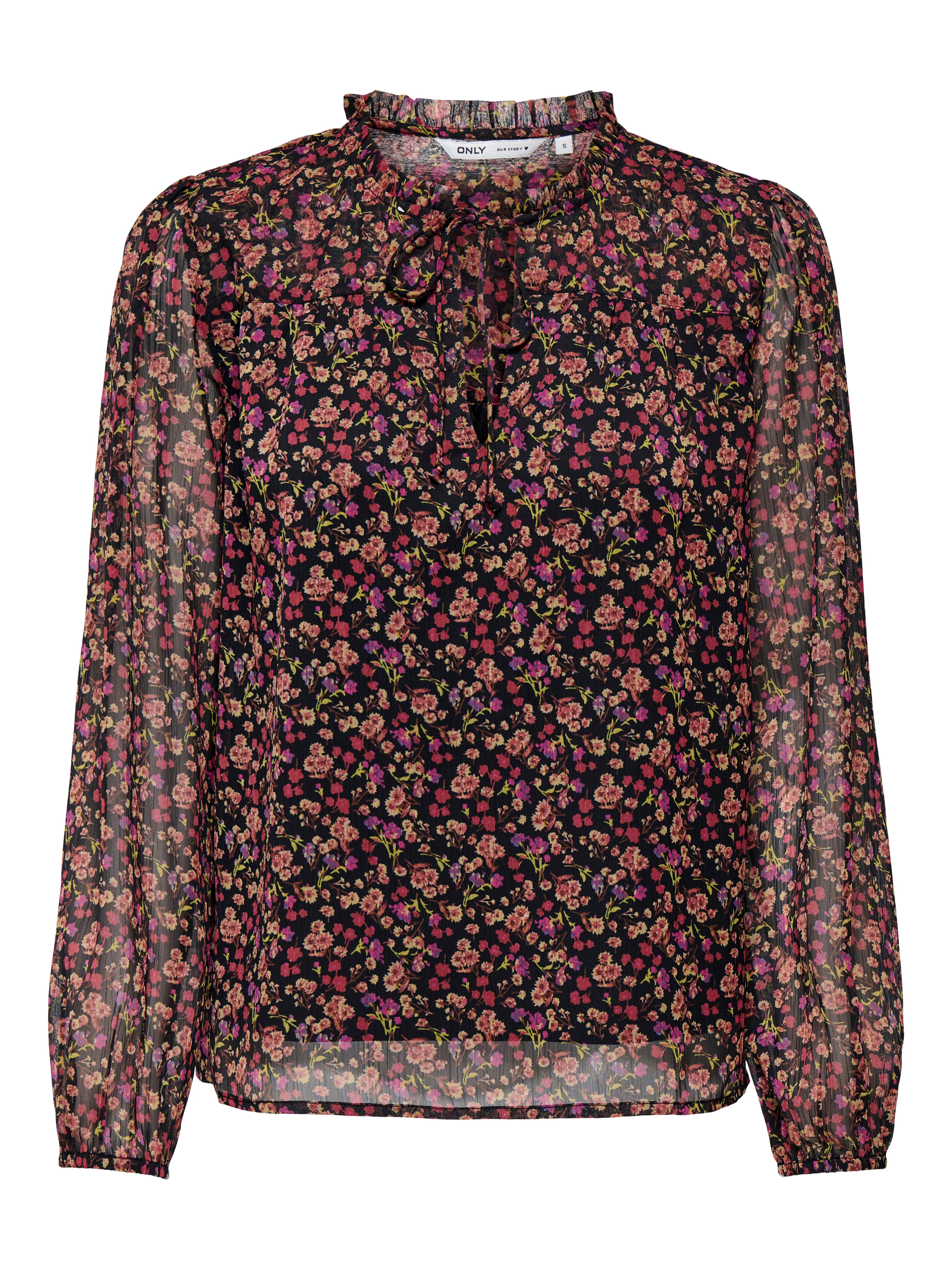 Only Chiffon blouse ONLDITSY L/S BLOUSE WVN